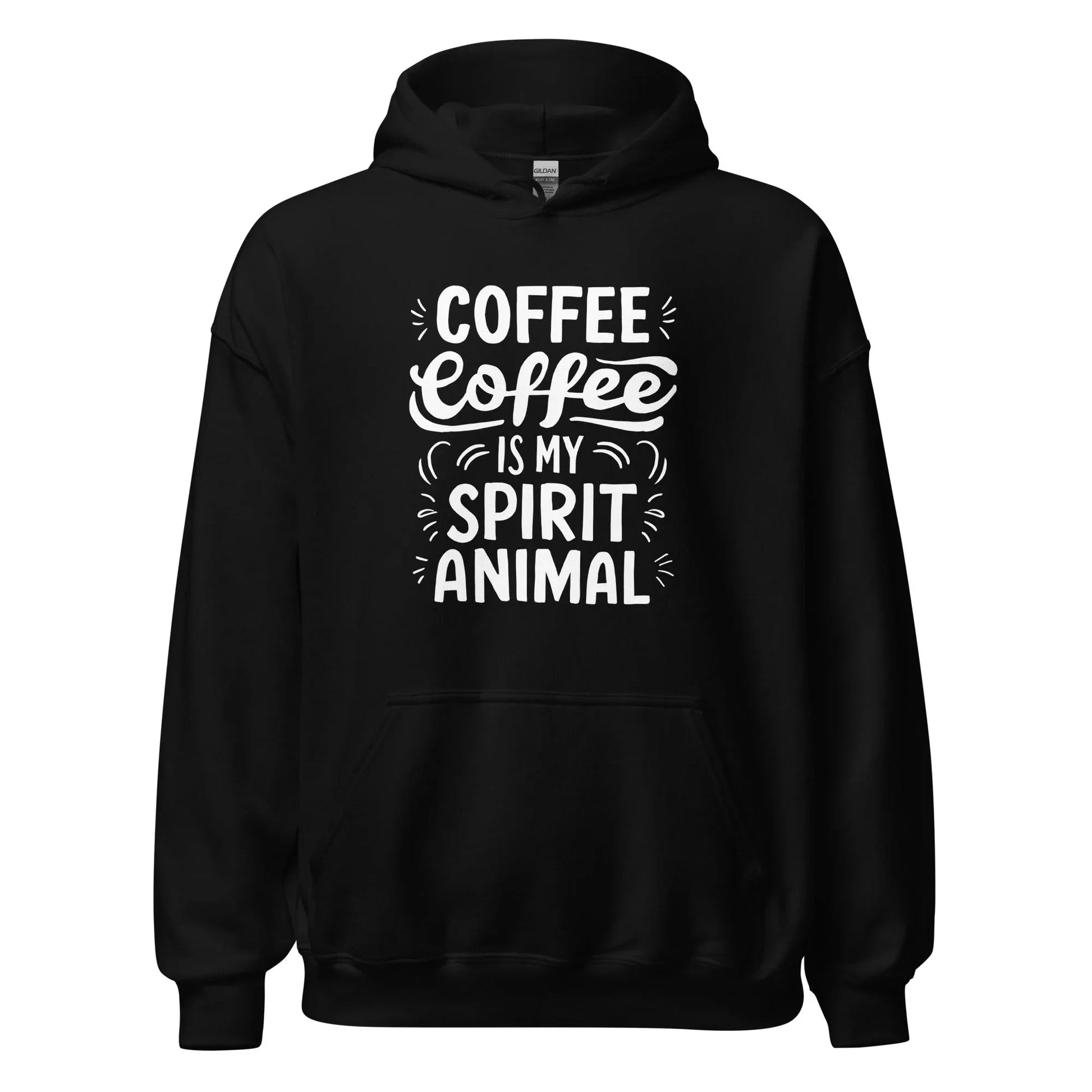 Unisex | Coffee Is My Spirit Animal - Smooth And Stylish Hoodie - AwRans Clothing