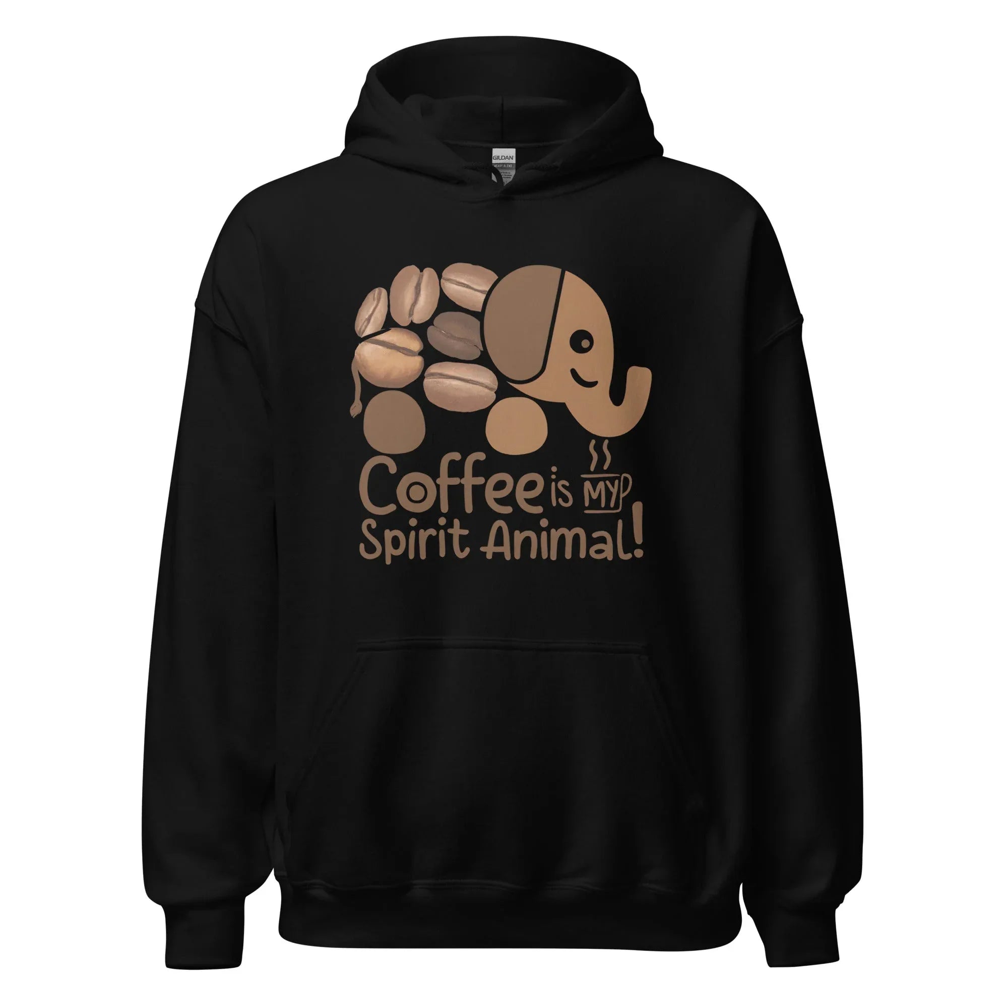 Unisex Hoodie | Coffee Is My Spirit Animal - AwRans Clothing