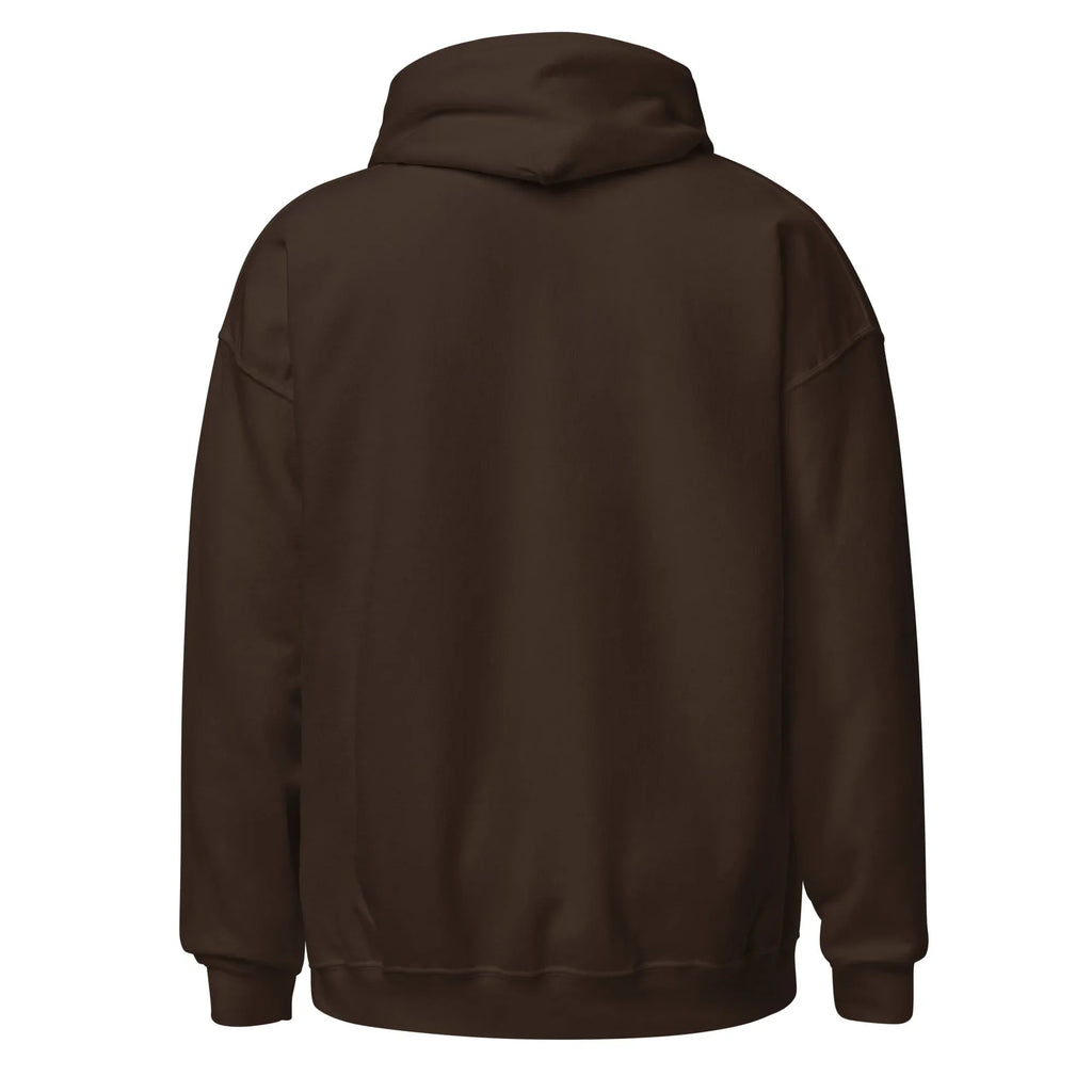 Unisex | I'm Only Here For The Food - Stylish Hoodie hoodie AwRans Clothing unisex-heavy-blend-hoodie-dark-chocolate-back-665e74d59fcce