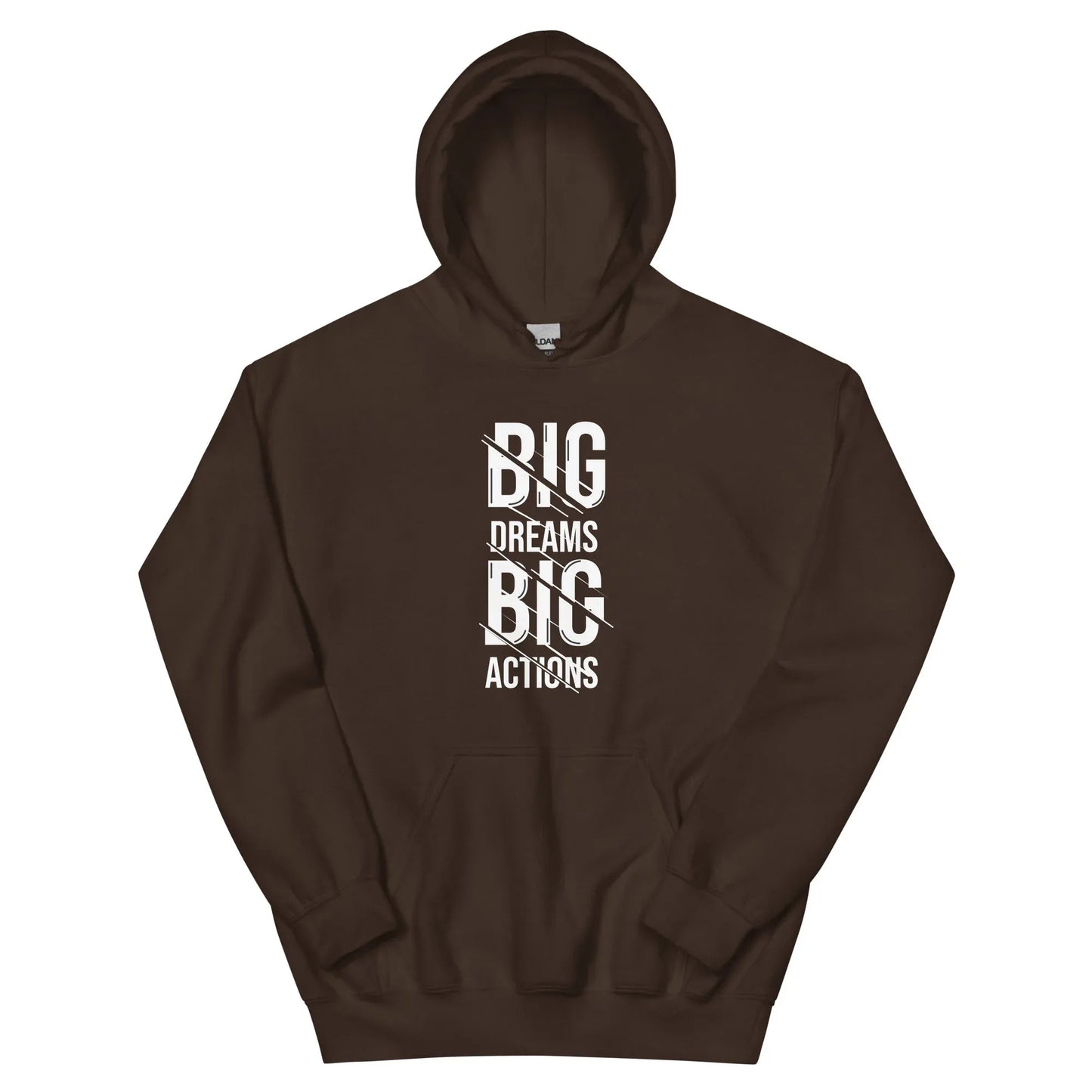 Unisex | Big Dreams Big Actions Hoodie - AwRans Clothing