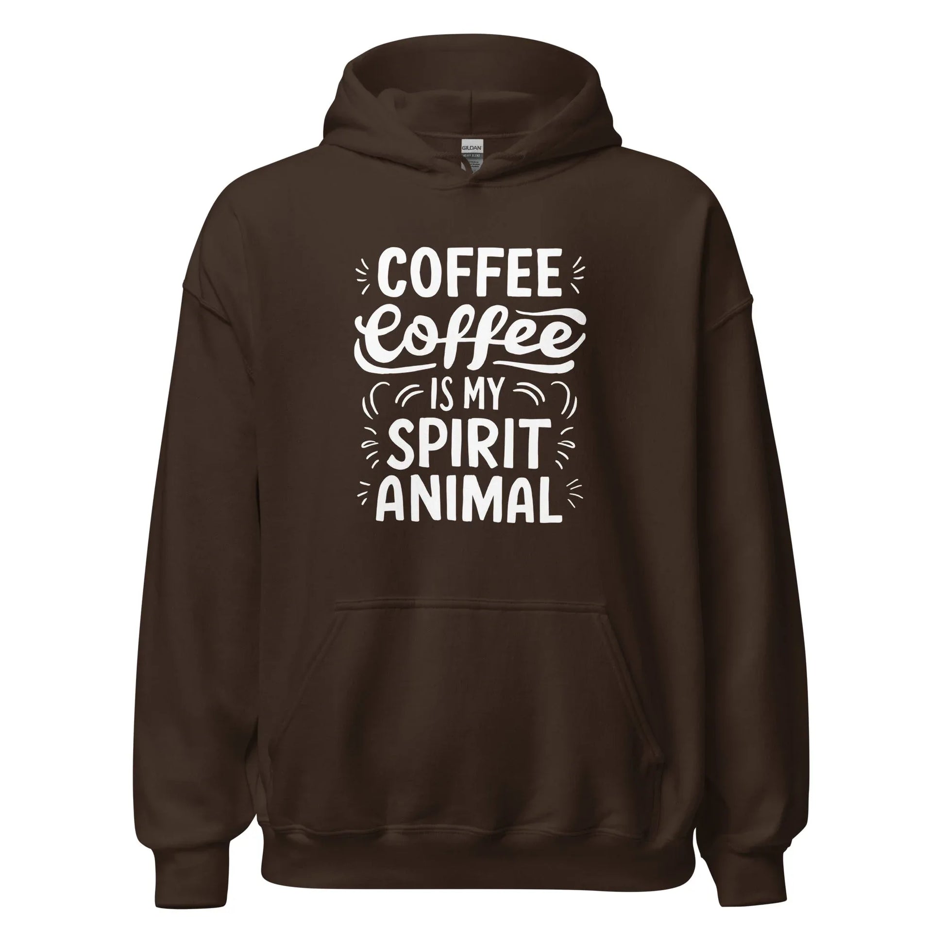 Unisex | Coffee Is My Spirit Animal - Smooth And Stylish Hoodie - AwRans Clothing