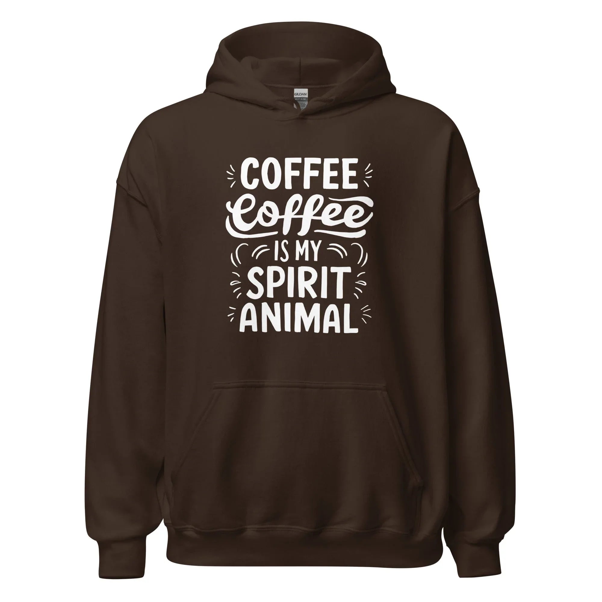 Unisex | Coffee Is My Spirit Animal - Smooth And Stylish Hoodie - AwRans Clothing