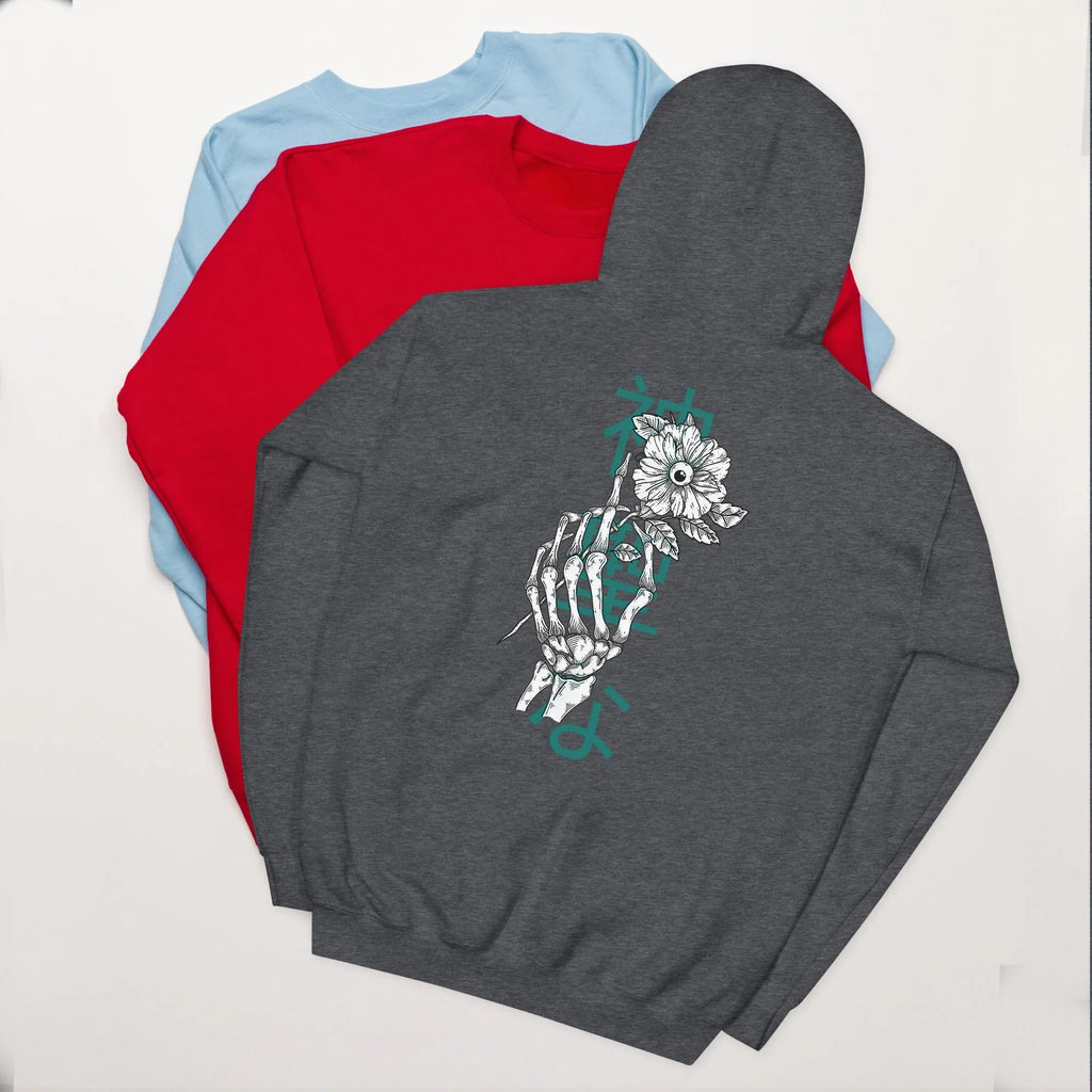 Unisex | Let's Shine Hoodie hoodie AwRans Clothing unisex-heavy-blend-hoodie-dark-heather-back-66504b36362cd