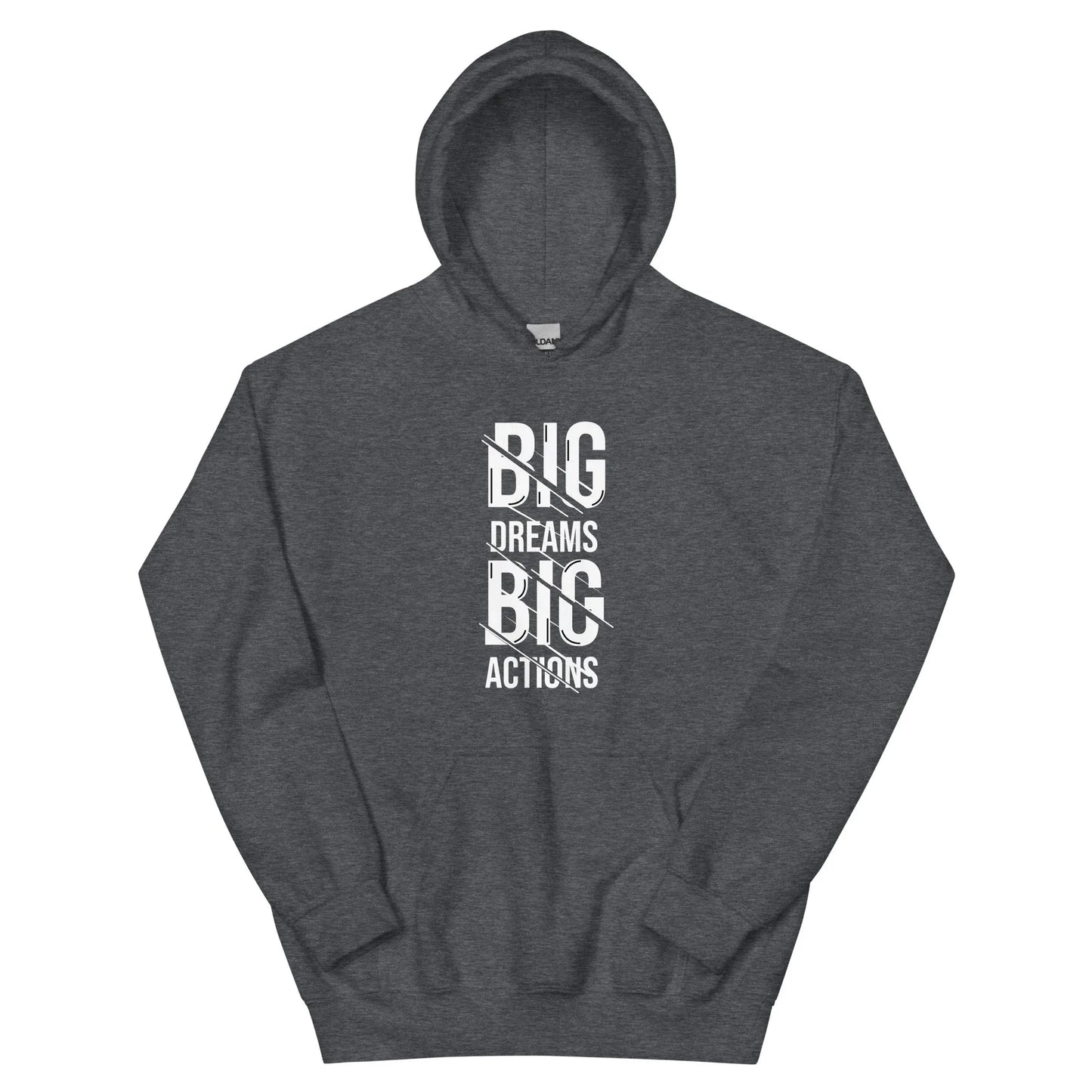 Unisex | Big Dreams Big Actions Hoodie - AwRans Clothing