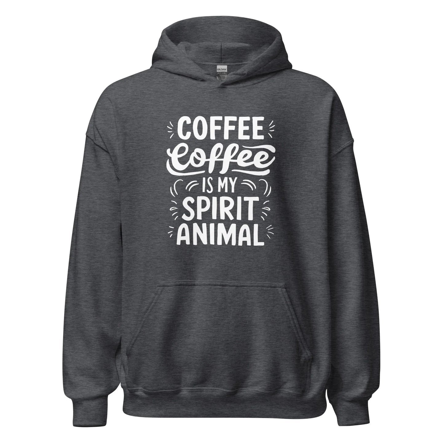 Unisex | Coffee Is My Spirit Animal - Smooth And Stylish Hoodie - AwRans Clothing