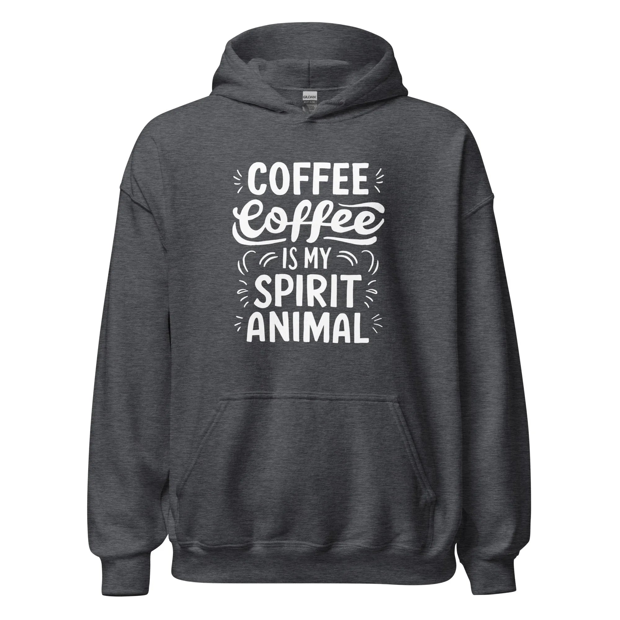 Unisex | Coffee Is My Spirit Animal - Smooth And Stylish Hoodie - AwRans Clothing