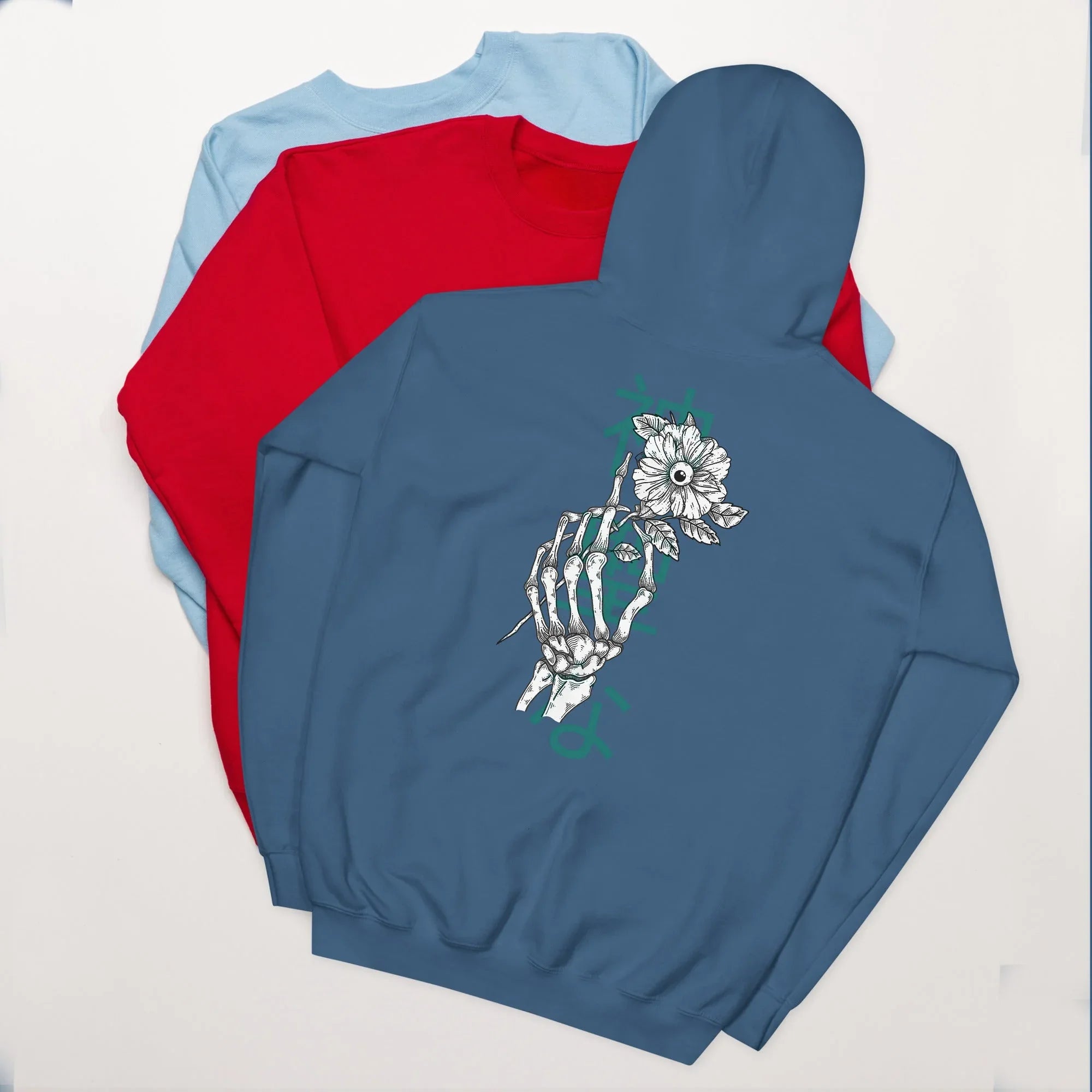 Unisex | Let's Shine Hoodie hoodie AwRans Clothing unisex-heavy-blend-hoodie-indigo-blue-back-66504b364c450