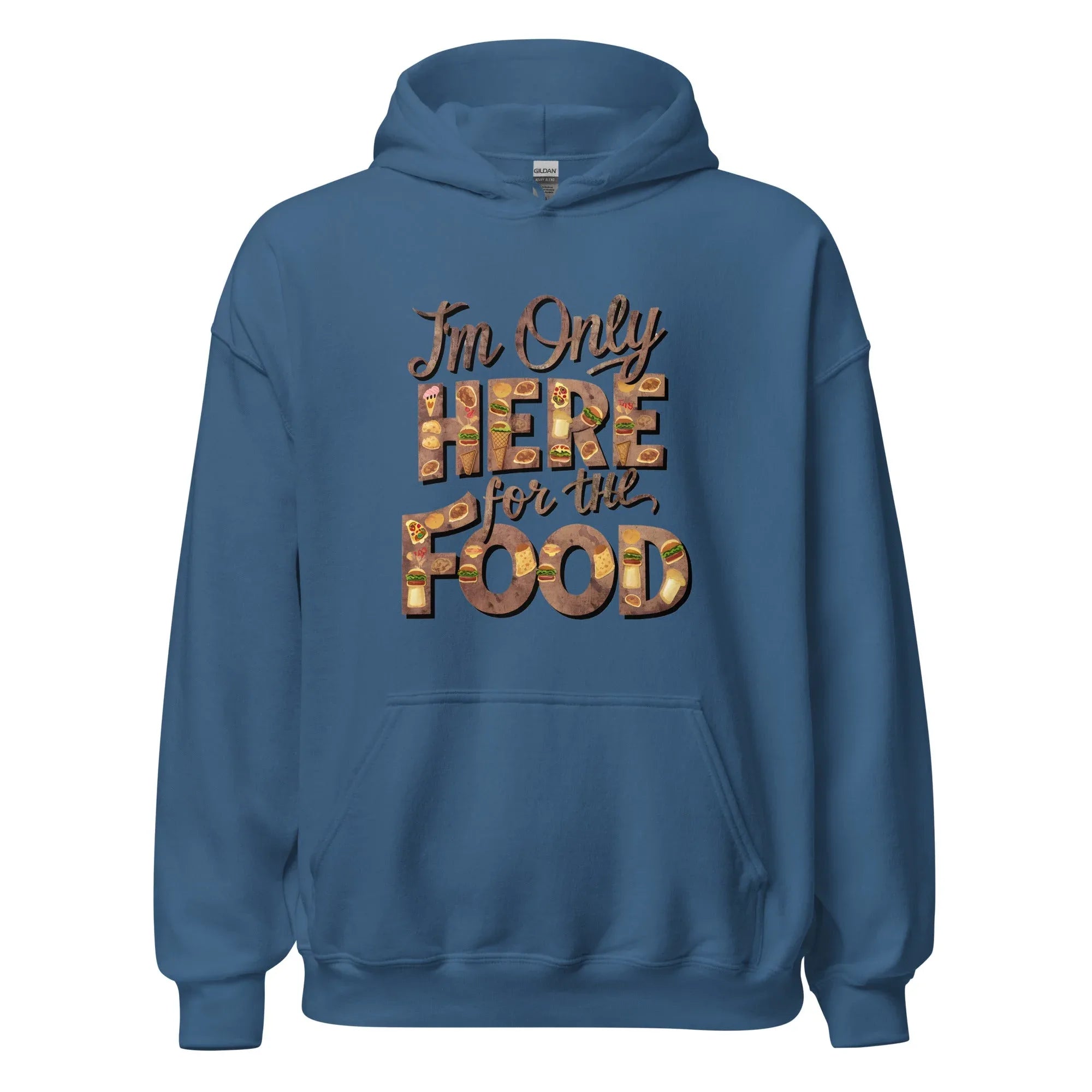 Unisex | I'm Only Here For The Food - Stylish Hoodie - AwRans Clothing