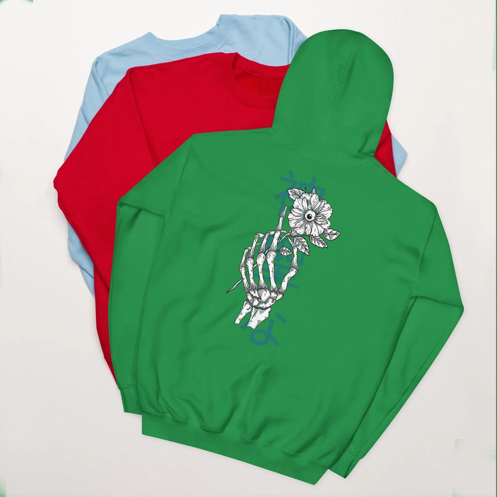 Unisex | Let's Shine Hoodie hoodie AwRans Clothing unisex-heavy-blend-hoodie-irish-green-back-66504b3657479