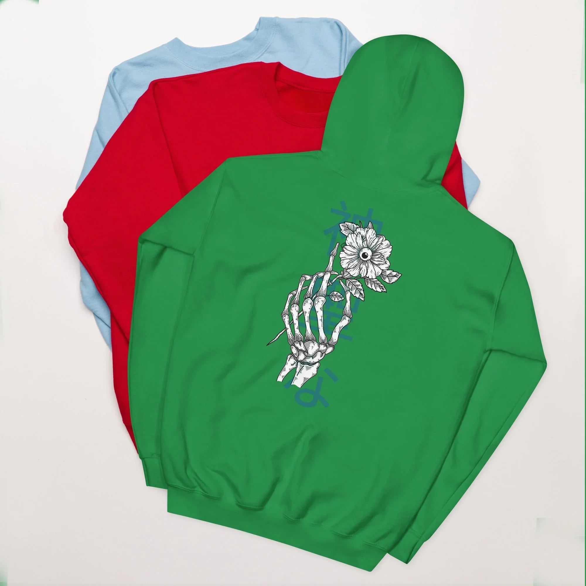 Unisex | Let's Shine Hoodie hoodie AwRans Clothing unisex-heavy-blend-hoodie-irish-green-back-66504b3657479