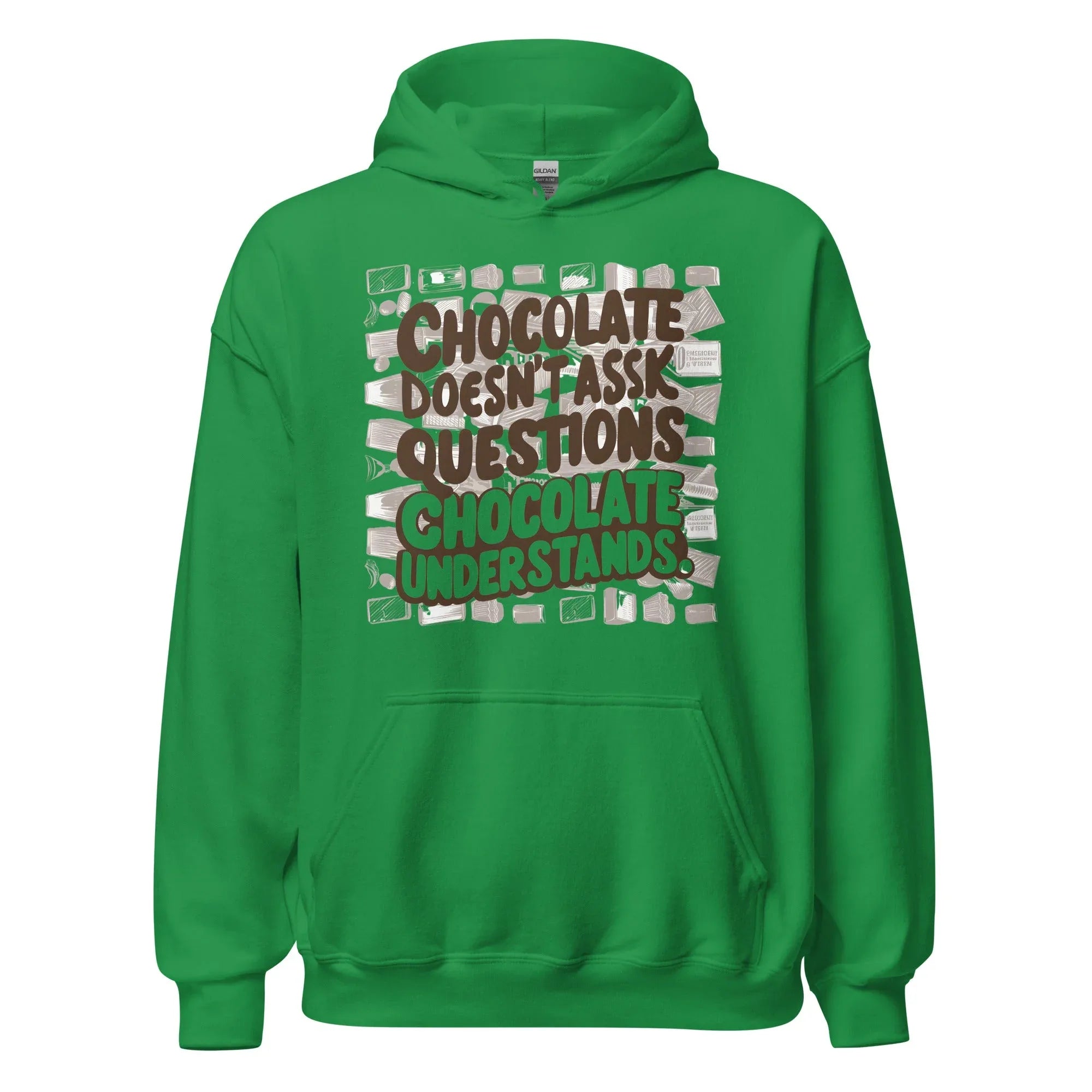 Unisex | Chocolate Doesn't Ask Questions Chocolate Understands Hoodie - AwRans Clothing