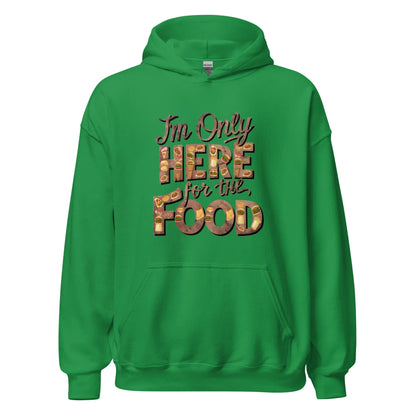 Unisex | I'm Only Here For The Food - Stylish Hoodie - AwRans Clothing