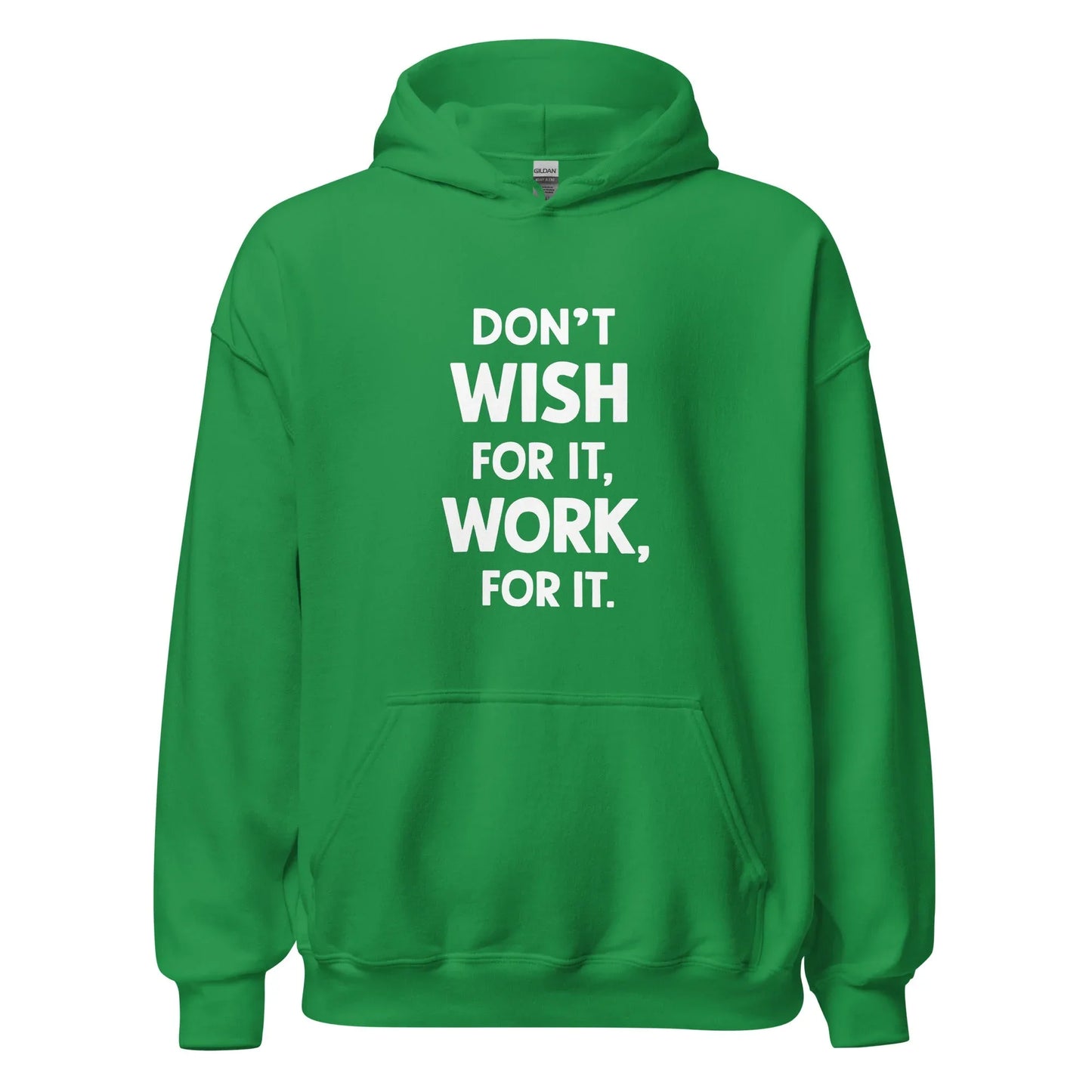 Unisex | Don't Wish For It Work For It - Soft Hoodie - AwRans Clothing