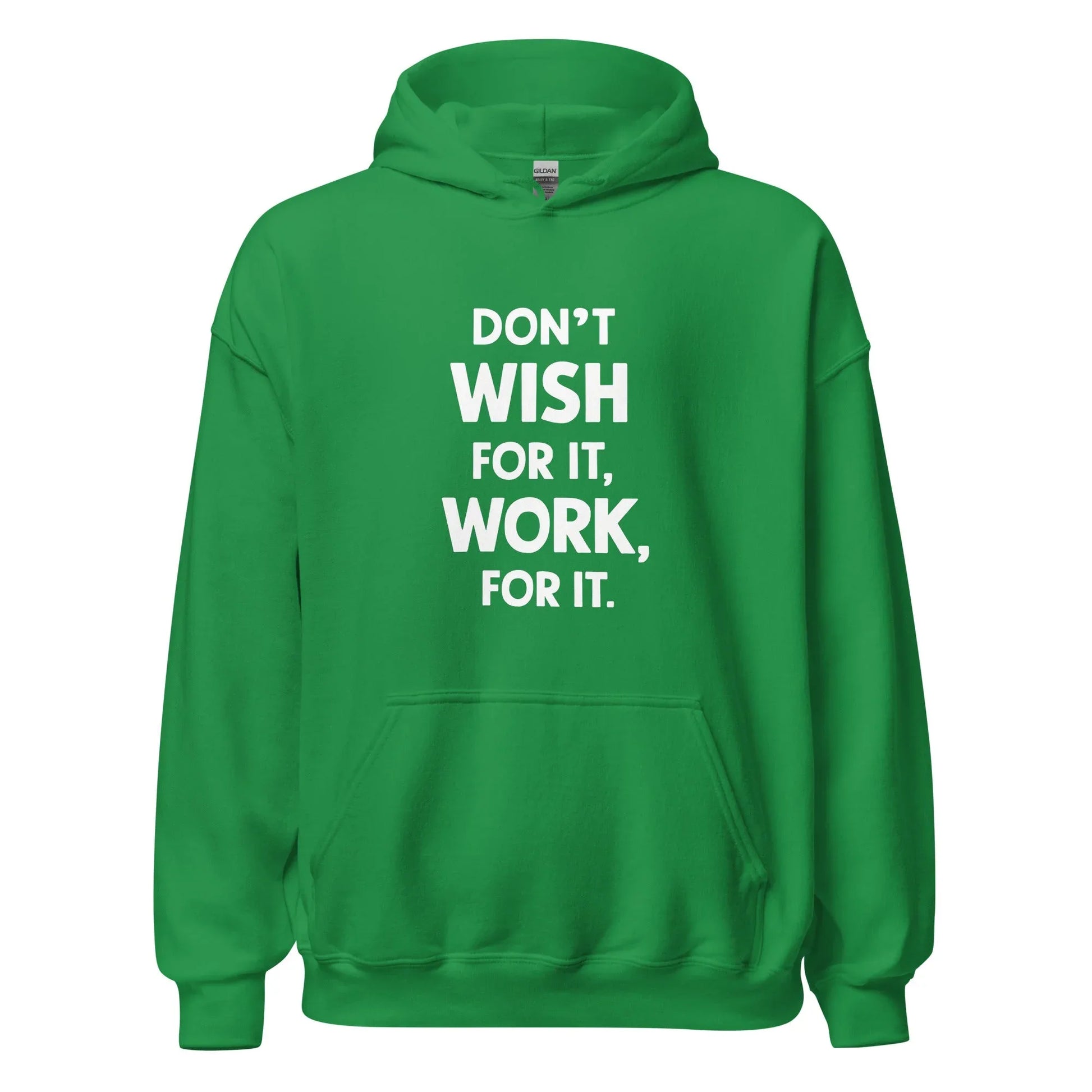 Unisex | Don't Wish For It Work For It - Soft Hoodie - AwRans Clothing