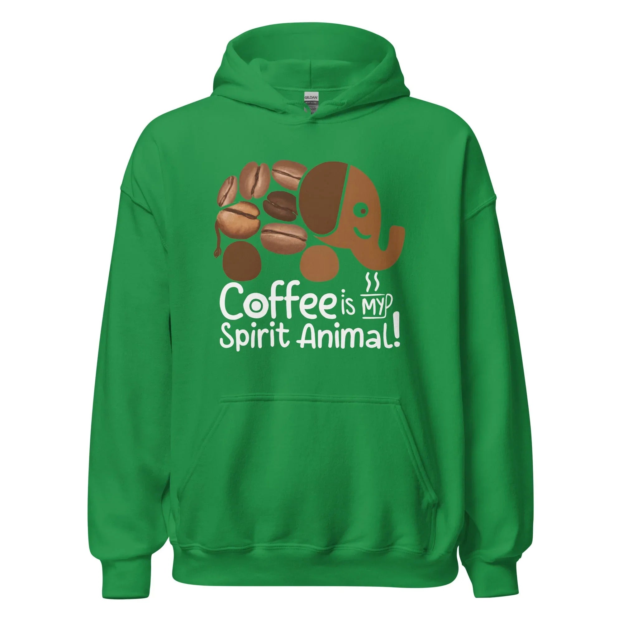 Unisex Hoodie | Coffee Is My Spirit Animal - AwRans Clothing