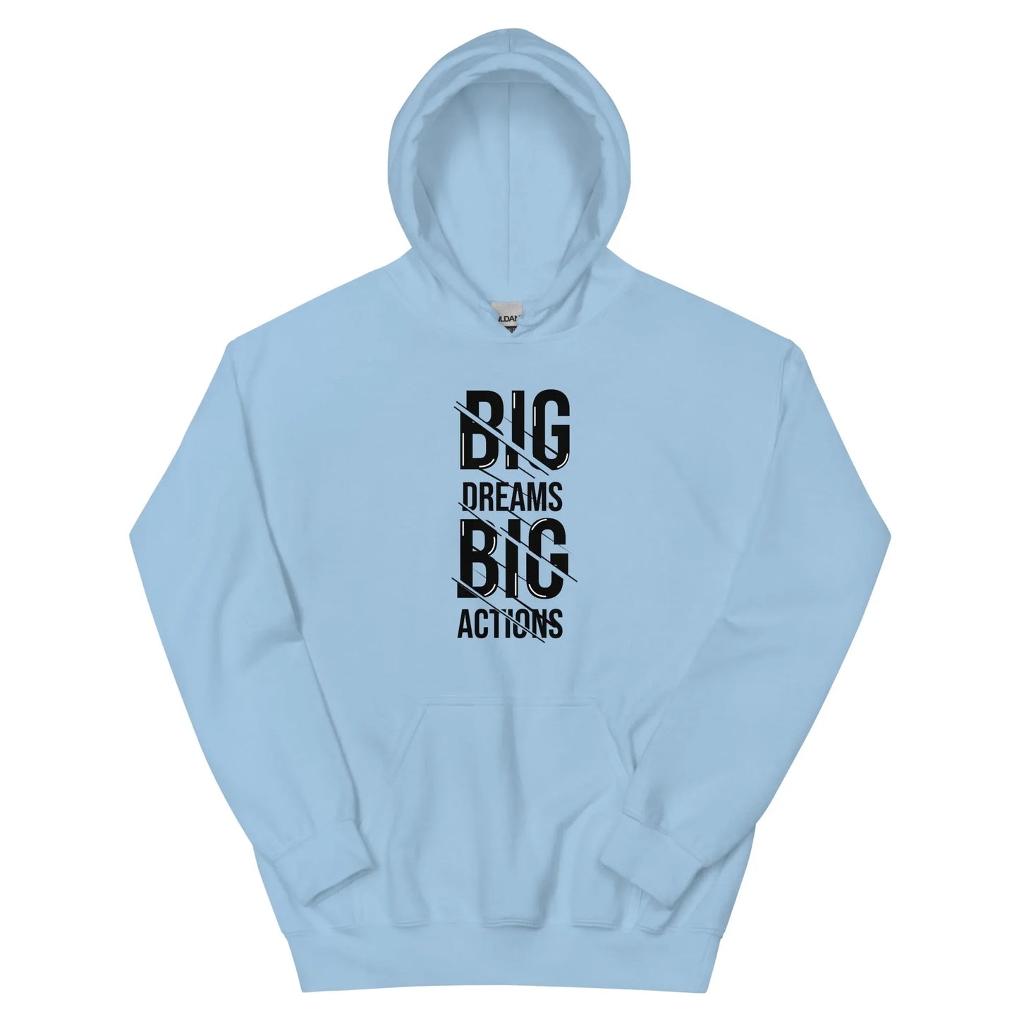 Unisex | Big Dreams Big Actions Hoodie - AwRans Clothing