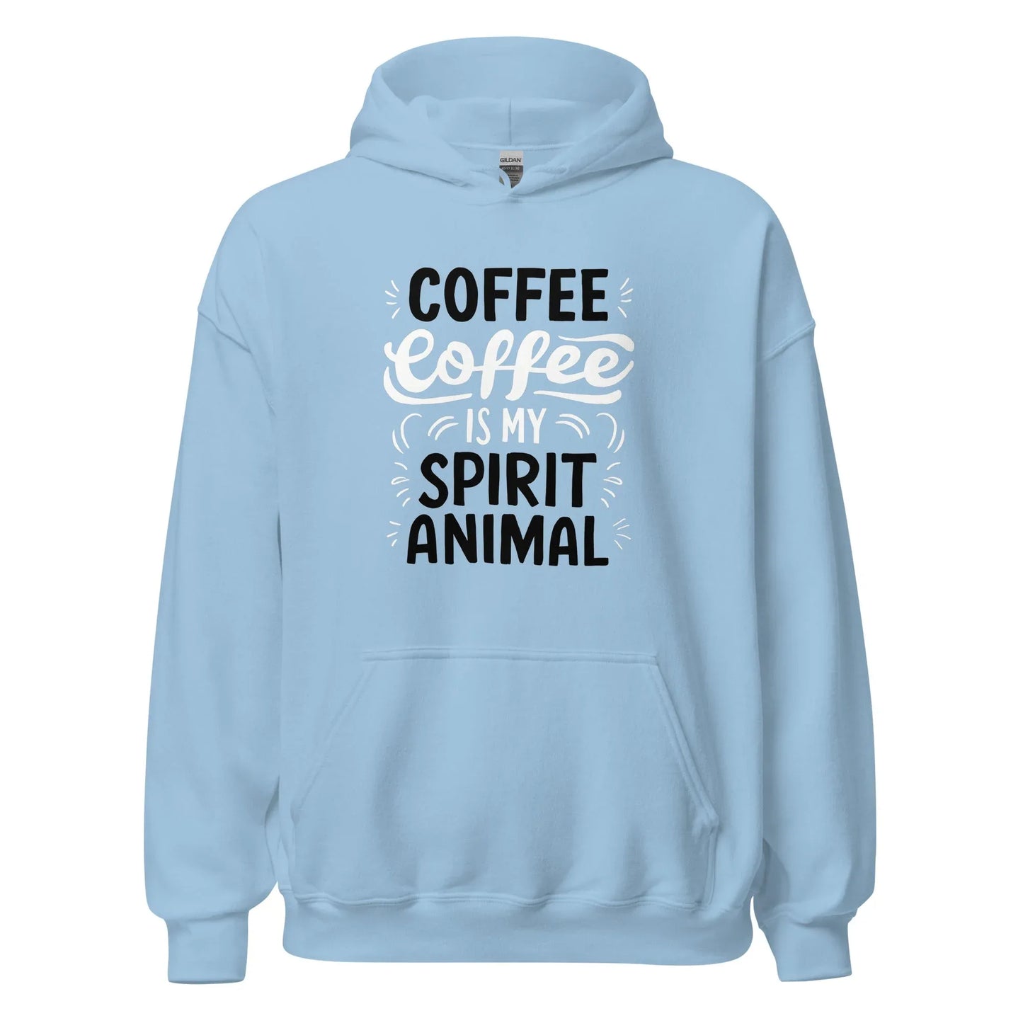 Unisex | Coffee Is My Spirit Animal - Smooth And Stylish Hoodie - AwRans Clothing