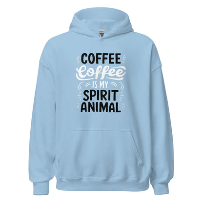 Unisex | Coffee Is My Spirit Animal - Smooth And Stylish Hoodie - AwRans Clothing