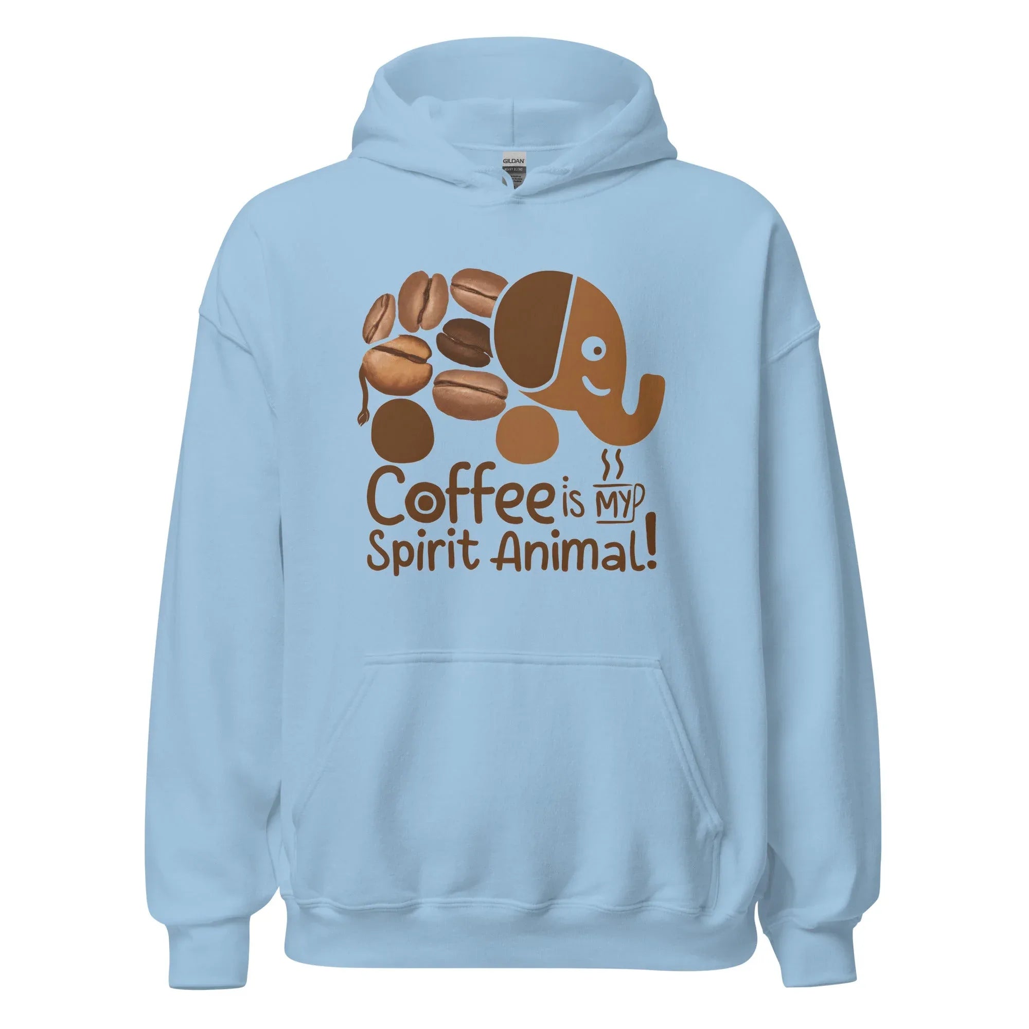 Unisex Hoodie | Coffee Is My Spirit Animal - AwRans Clothing