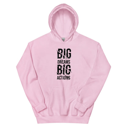 Unisex | Big Dreams Big Actions Hoodie - AwRans Clothing