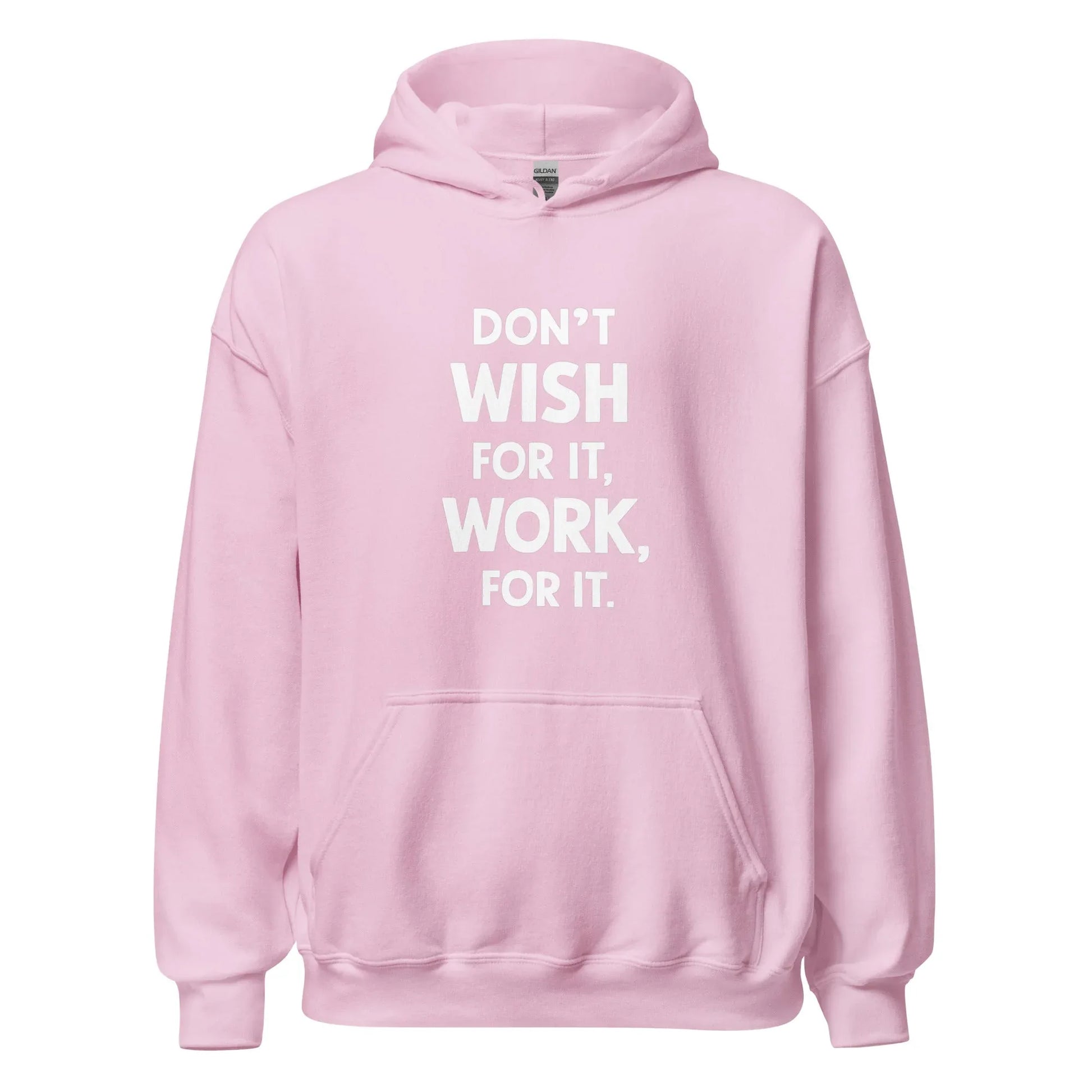 Unisex | Don't Wish For It Work For It - Soft Hoodie - AwRans Clothing