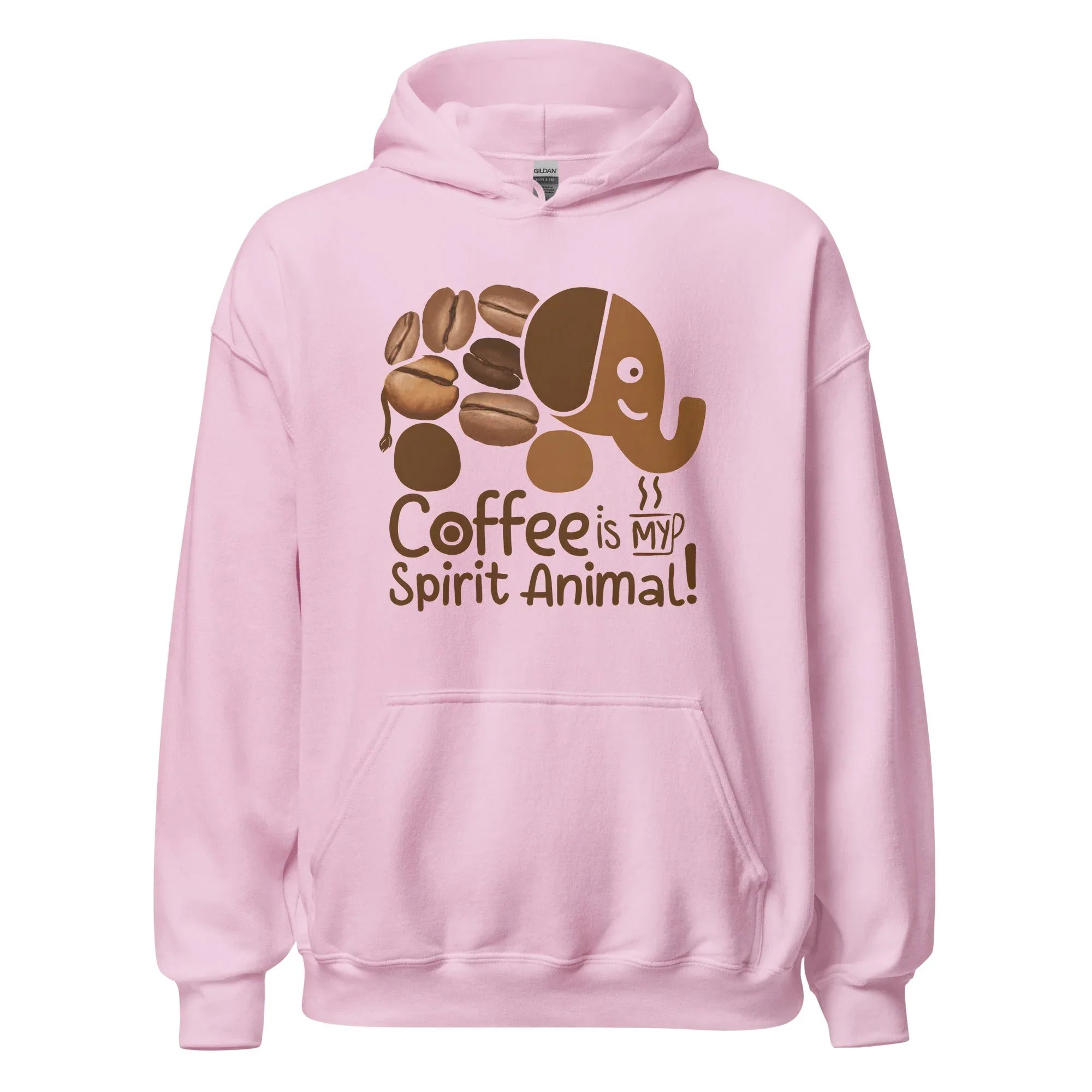 Unisex Hoodie | Coffee Is My Spirit Animal - AwRans Clothing