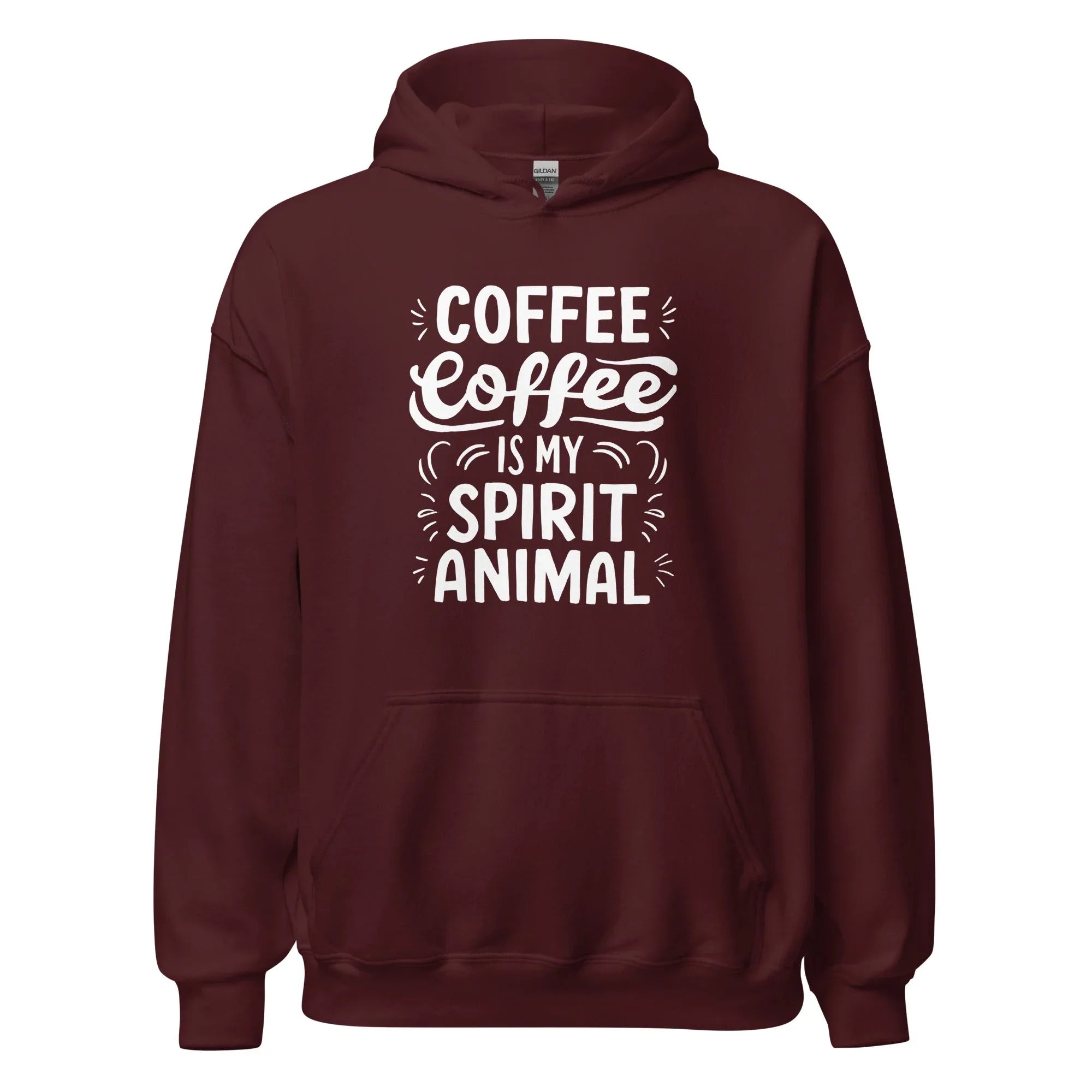 Unisex | Coffee Is My Spirit Animal - Smooth And Stylish Hoodie - AwRans Clothing