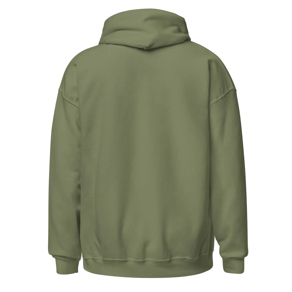 Unisex | I'm Only Here For The Food - Stylish Hoodie hoodie AwRans Clothing unisex-heavy-blend-hoodie-military-green-back-665e74d5db718