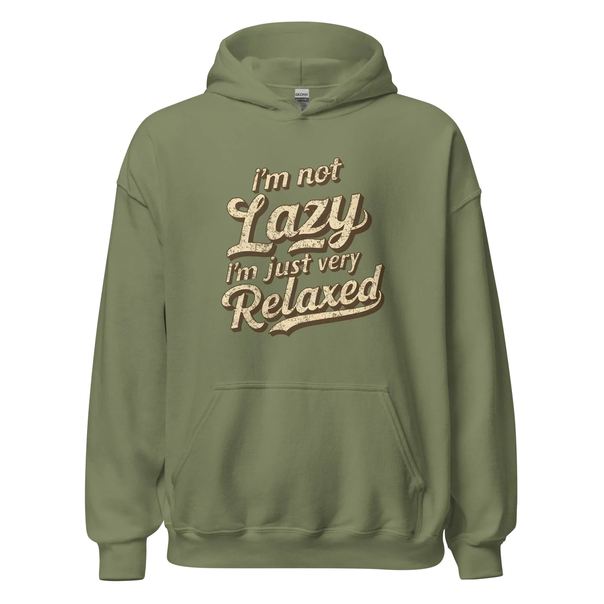Unisex | I'm Not Lazy - I'm Just Relaxed Hoodie - AwRans Clothing