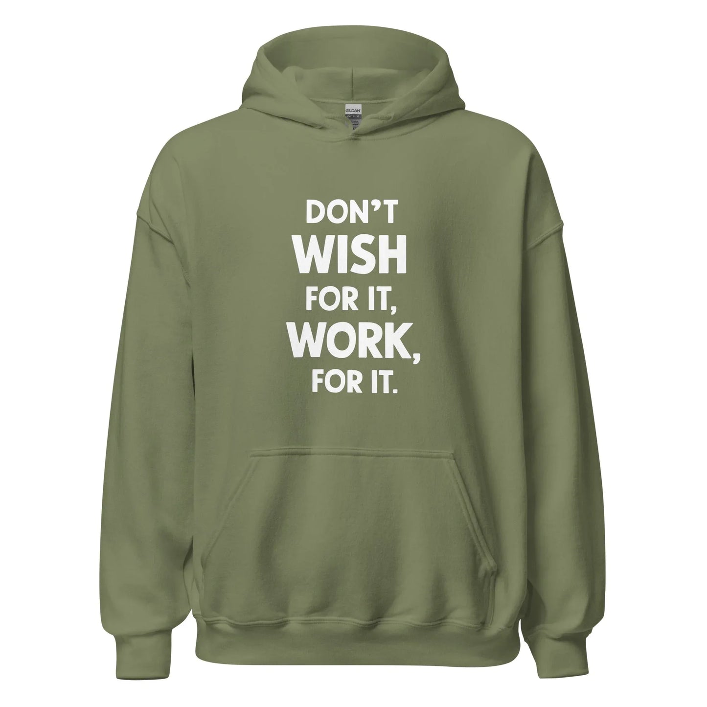 Unisex | Don't Wish For It Work For It - Soft Hoodie - AwRans Clothing