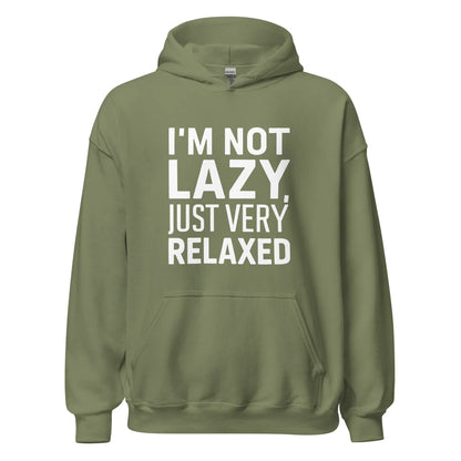Unisex | I'm Not Lazy I'm Just Very Relaxed - Hoodie - AwRans Clothing