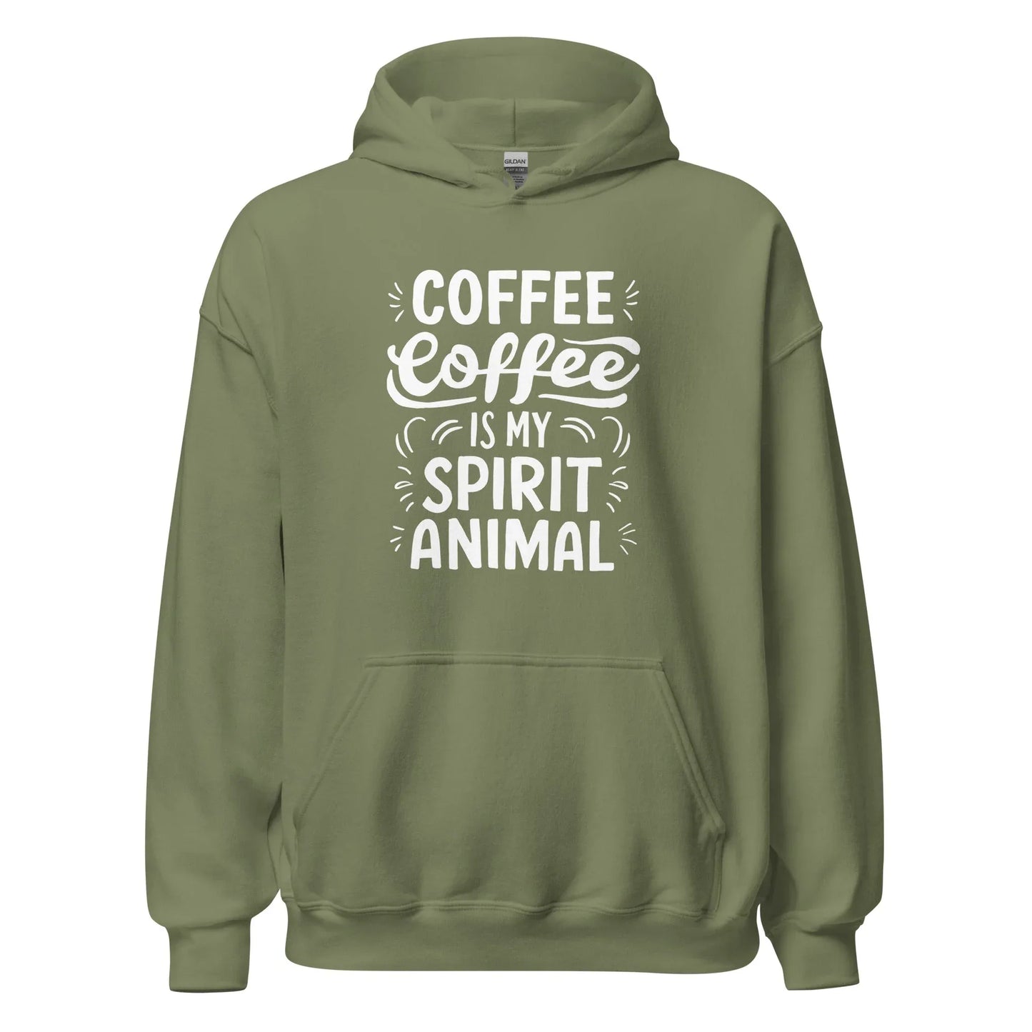 Unisex | Coffee Is My Spirit Animal - Smooth And Stylish Hoodie - AwRans Clothing