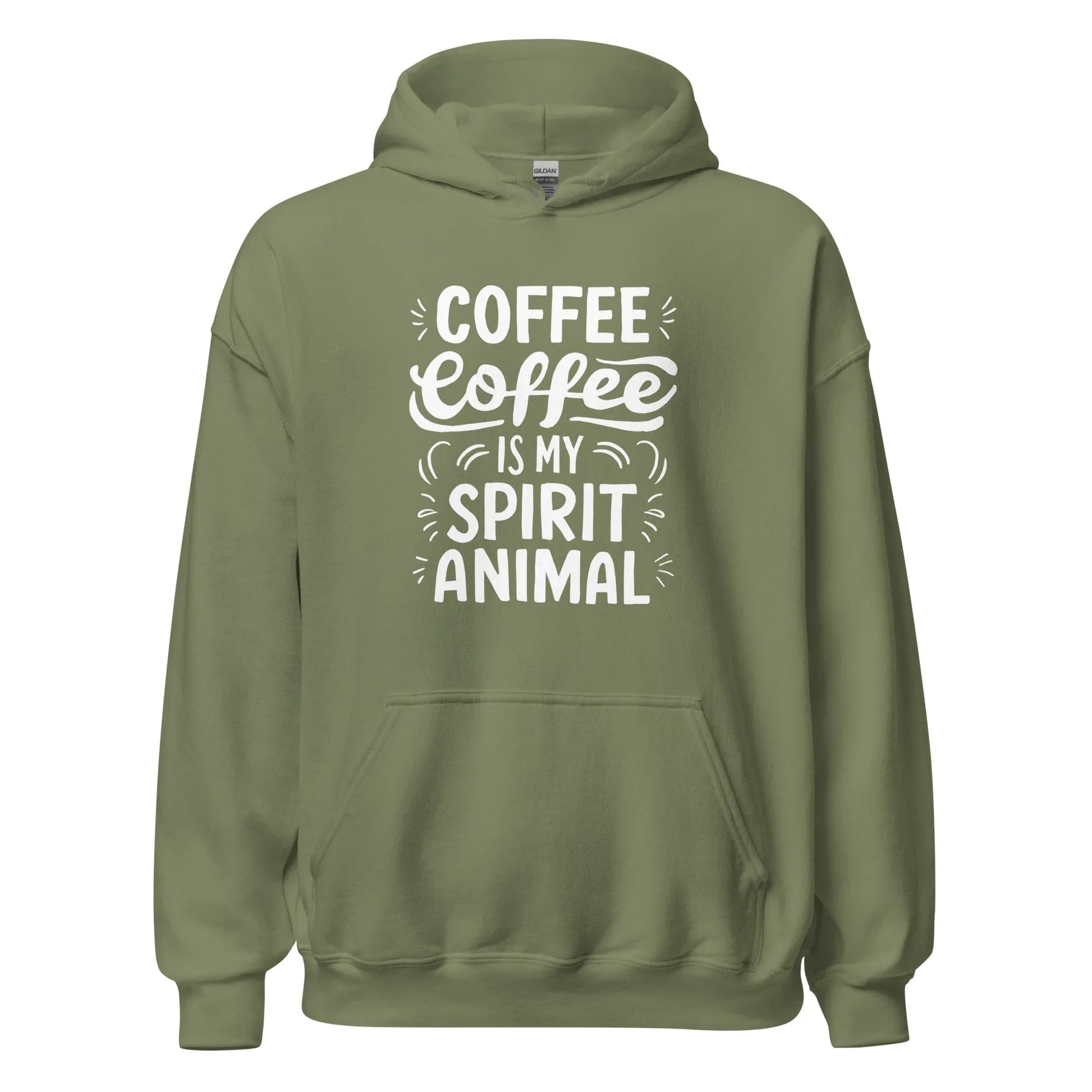 Unisex | Coffee Is My Spirit Animal - Smooth And Stylish Hoodie - AwRans Clothing