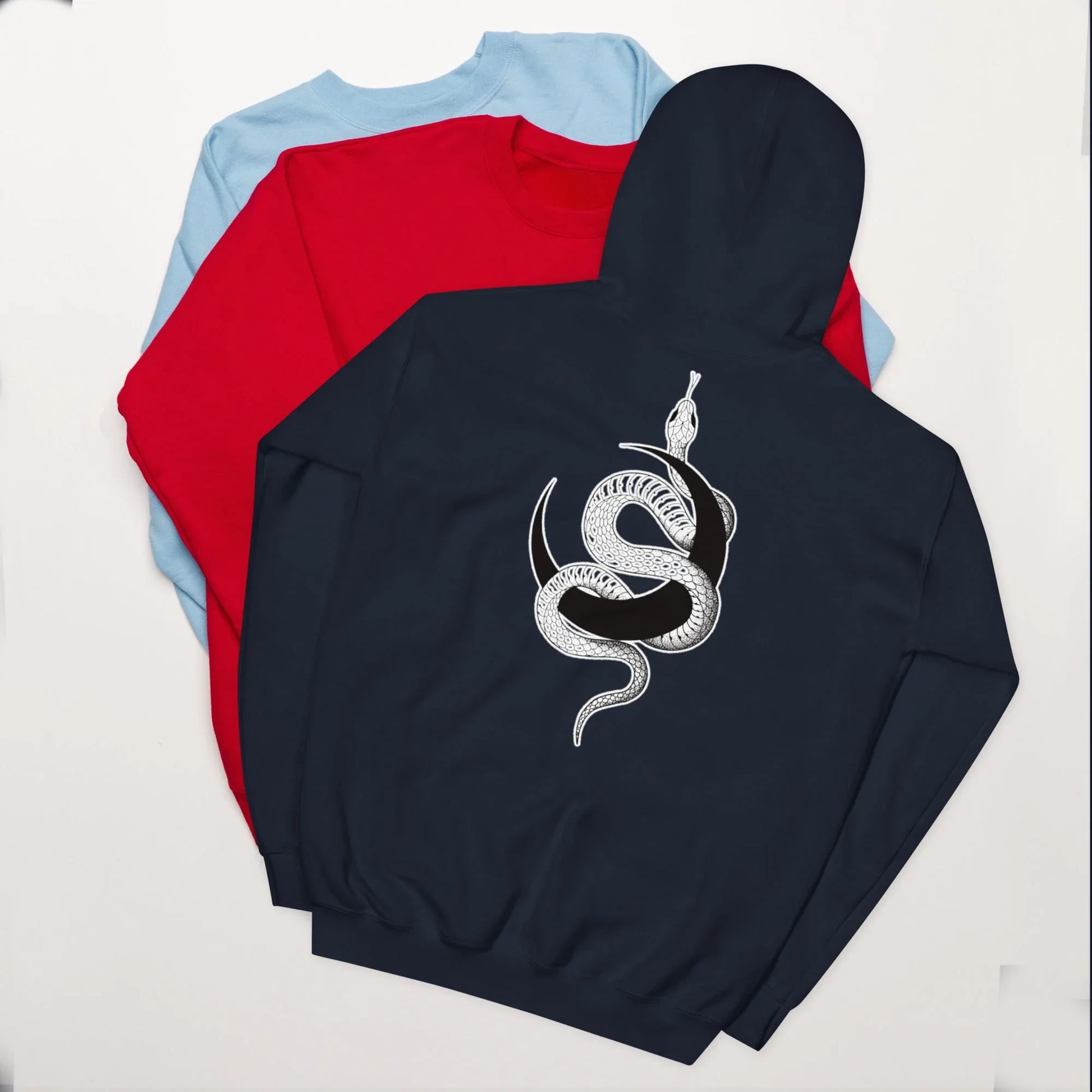 Unisex | Moon Snake Hoodie - AwRans Clothing