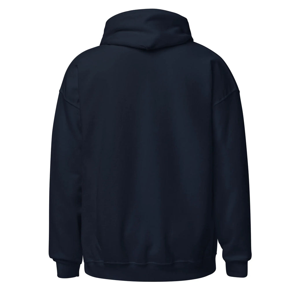 Unisex | LIFE IS TOO SHORT FOR FOR BAD HAIR DAYS Hoodie hoodie AwRans Clothing unisex-heavy-blend-hoodie-navy-back-665e69caaa60f