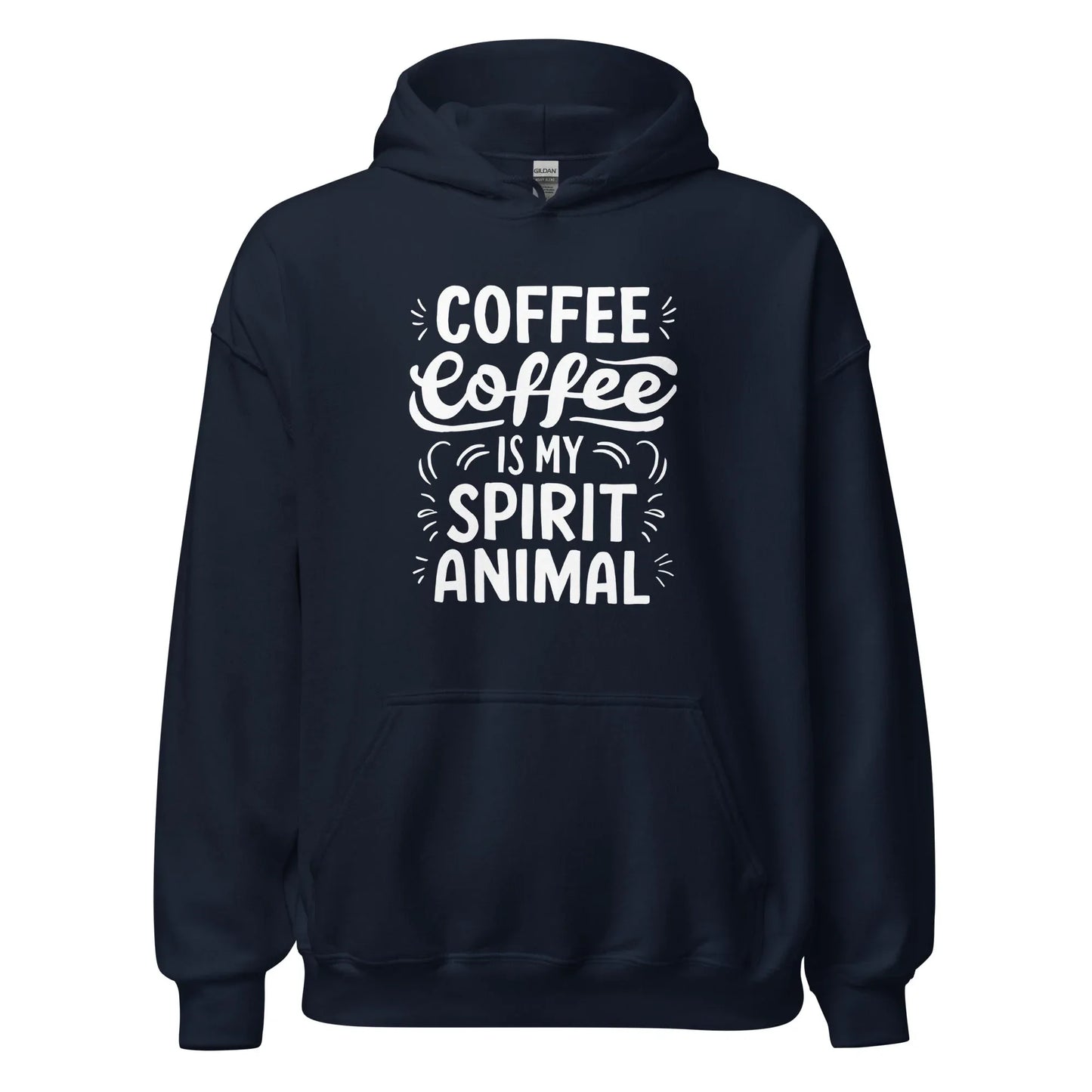Unisex | Coffee Is My Spirit Animal - Smooth And Stylish Hoodie - AwRans Clothing