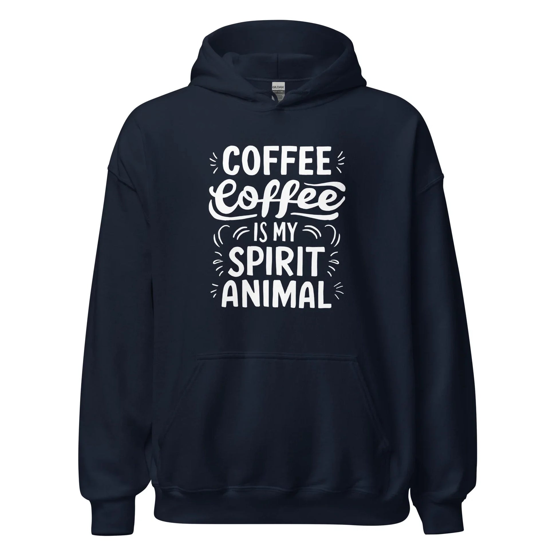 Unisex | Coffee Is My Spirit Animal - Smooth And Stylish Hoodie - AwRans Clothing
