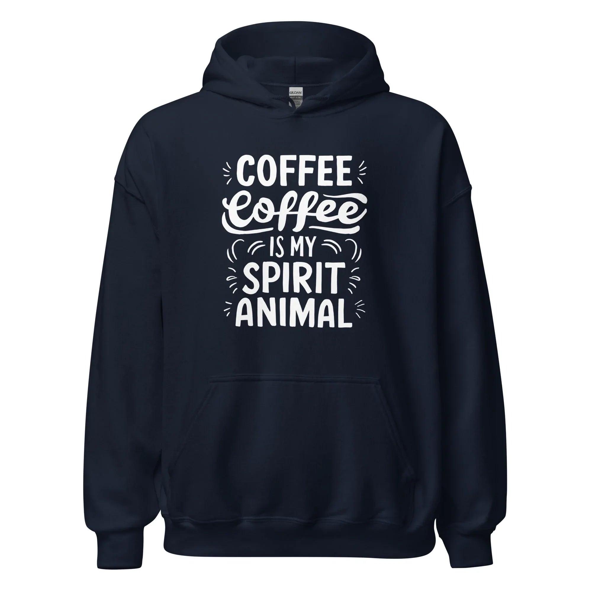 Unisex | Coffee Is My Spirit Animal - Smooth And Stylish Hoodie - AwRans Clothing
