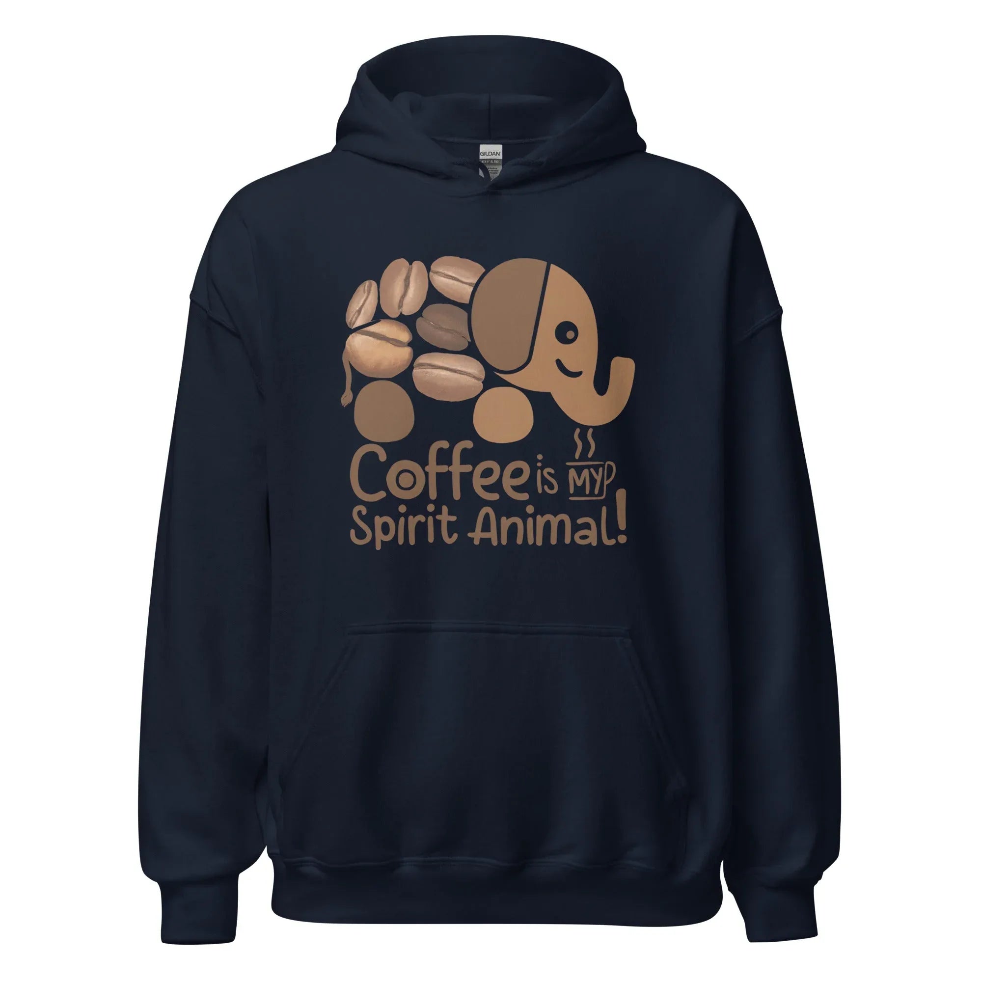 Unisex Hoodie | Coffee Is My Spirit Animal - AwRans Clothing