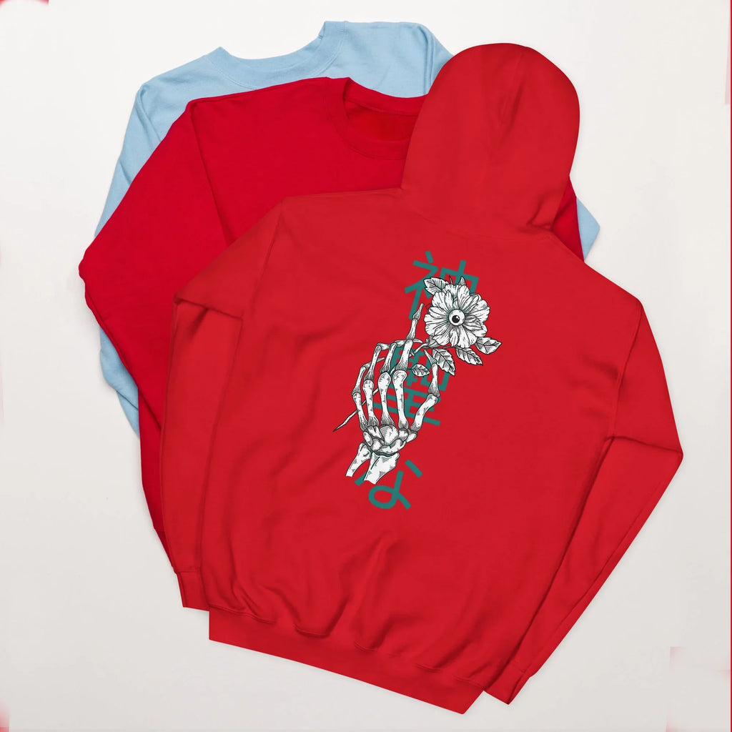 Unisex | Let's Shine Hoodie hoodie AwRans Clothing unisex-heavy-blend-hoodie-red-back-66504b362dec9