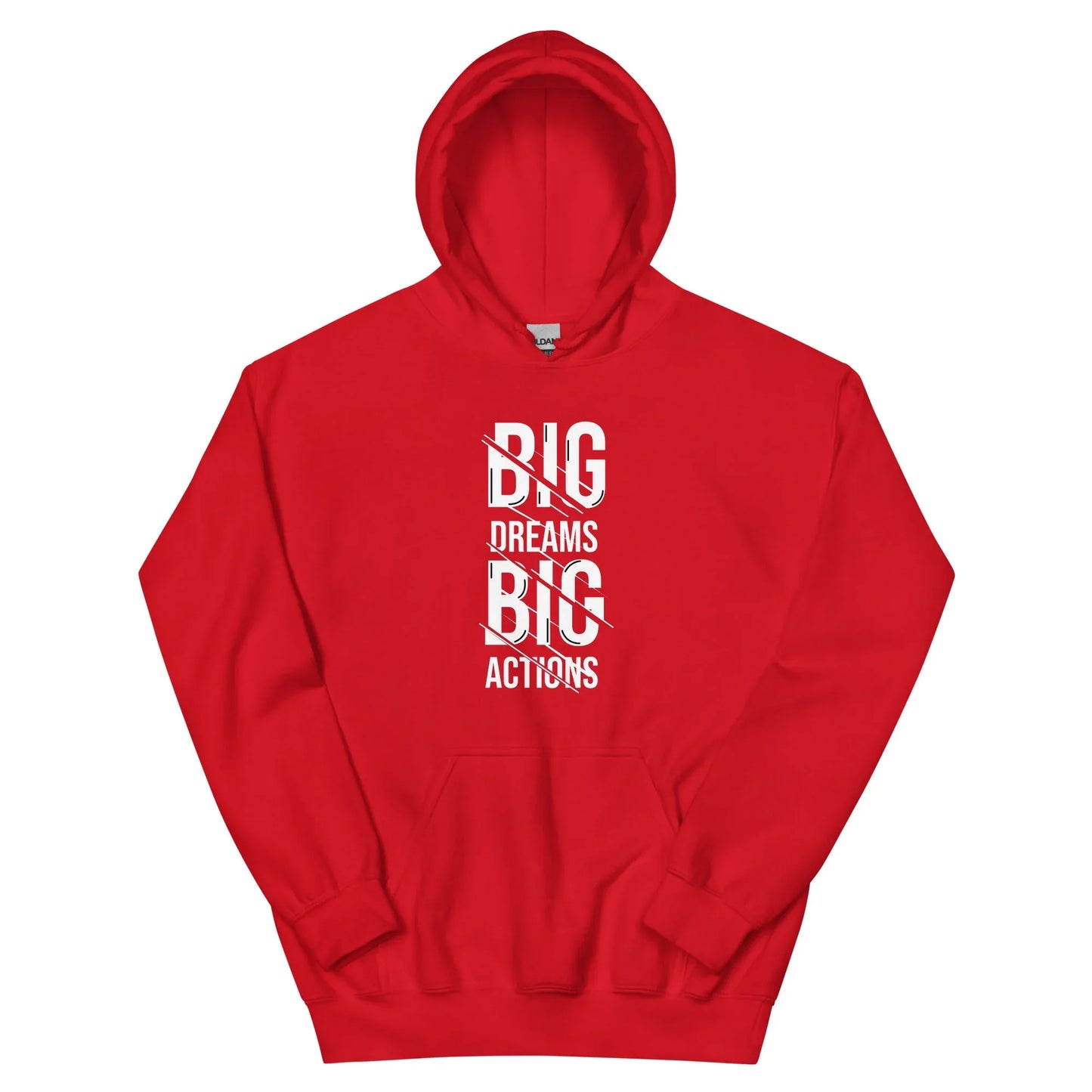 Unisex | Big Dreams Big Actions Hoodie - AwRans Clothing