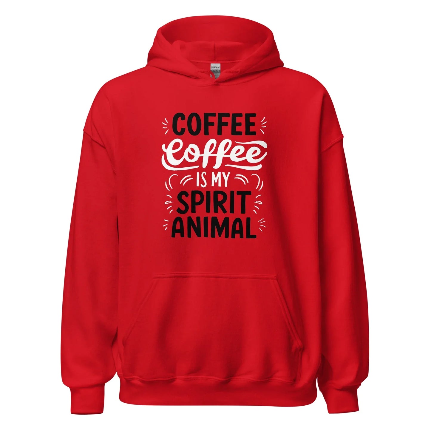 Unisex | Coffee Is My Spirit Animal - Smooth And Stylish Hoodie - AwRans Clothing