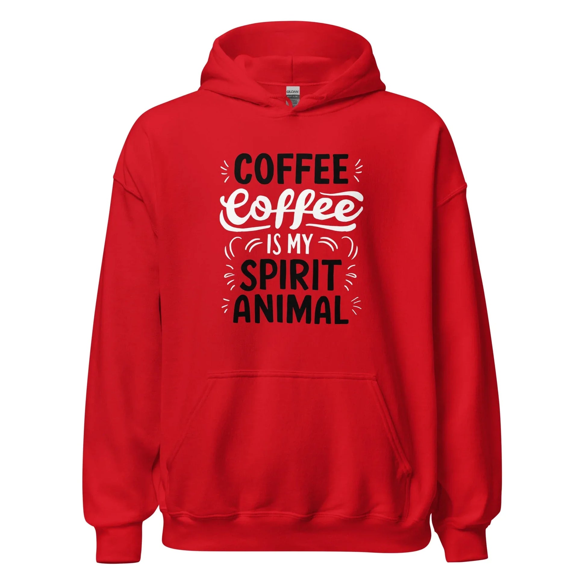 Unisex | Coffee Is My Spirit Animal - Smooth And Stylish Hoodie - AwRans Clothing