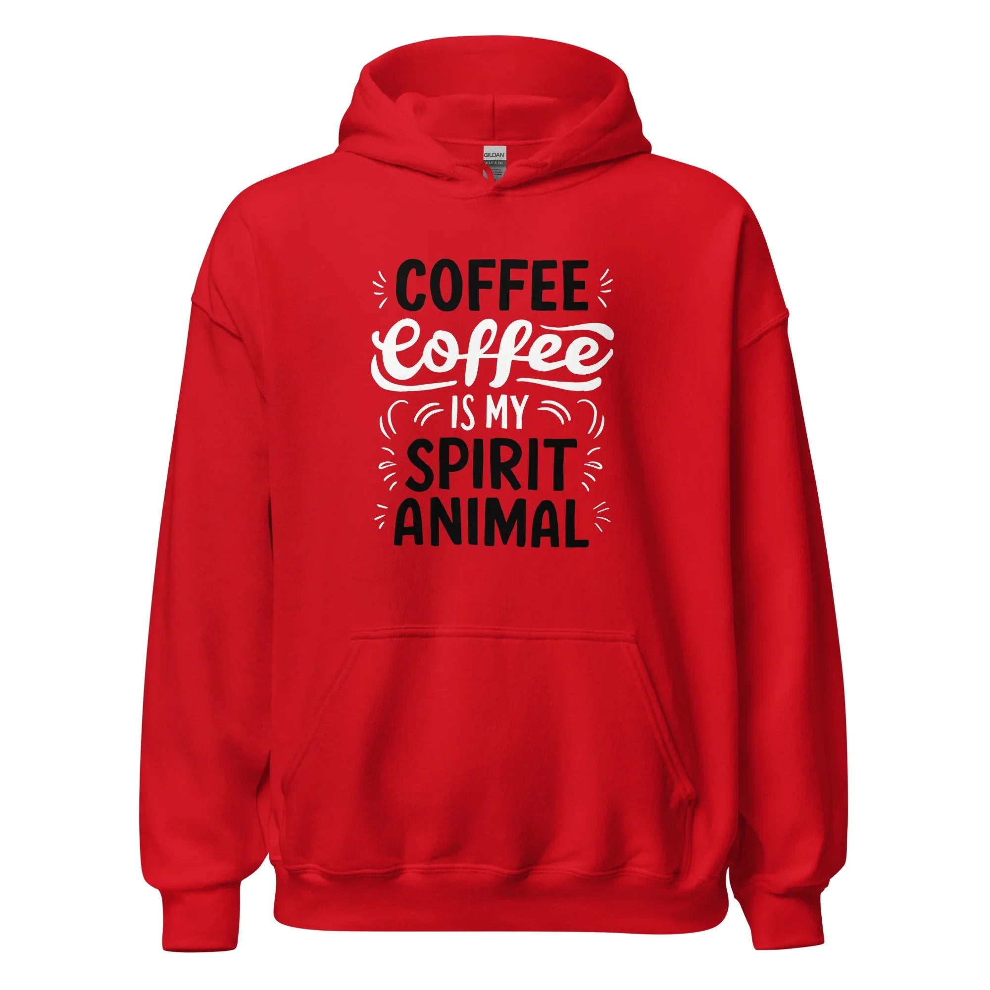 Unisex | Coffee Is My Spirit Animal - Smooth And Stylish Hoodie - AwRans Clothing