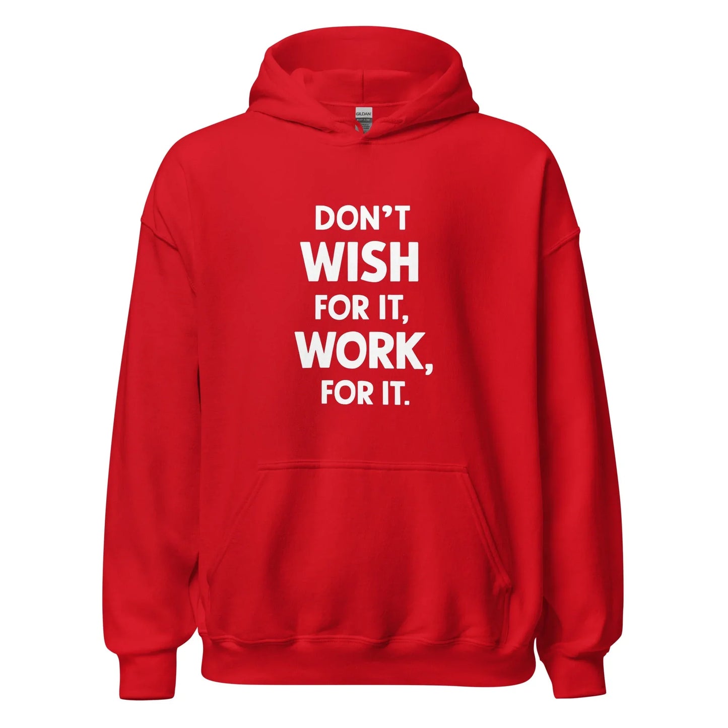 Unisex | Don't Wish For It Work For It - Soft Hoodie - AwRans Clothing