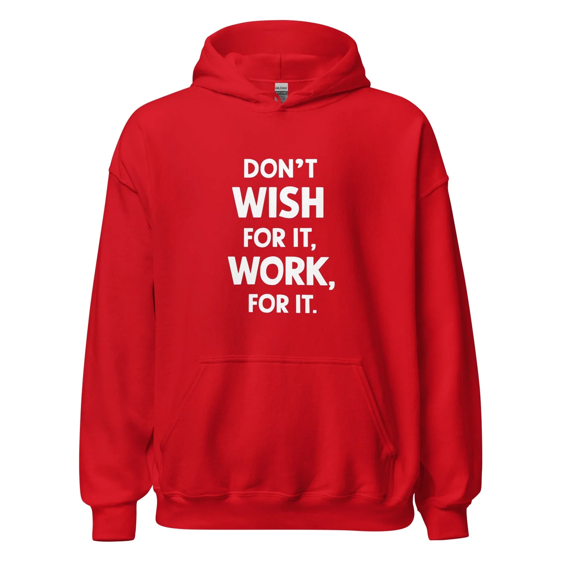 Unisex | Don't Wish For It Work For It - Soft Hoodie - AwRans Clothing