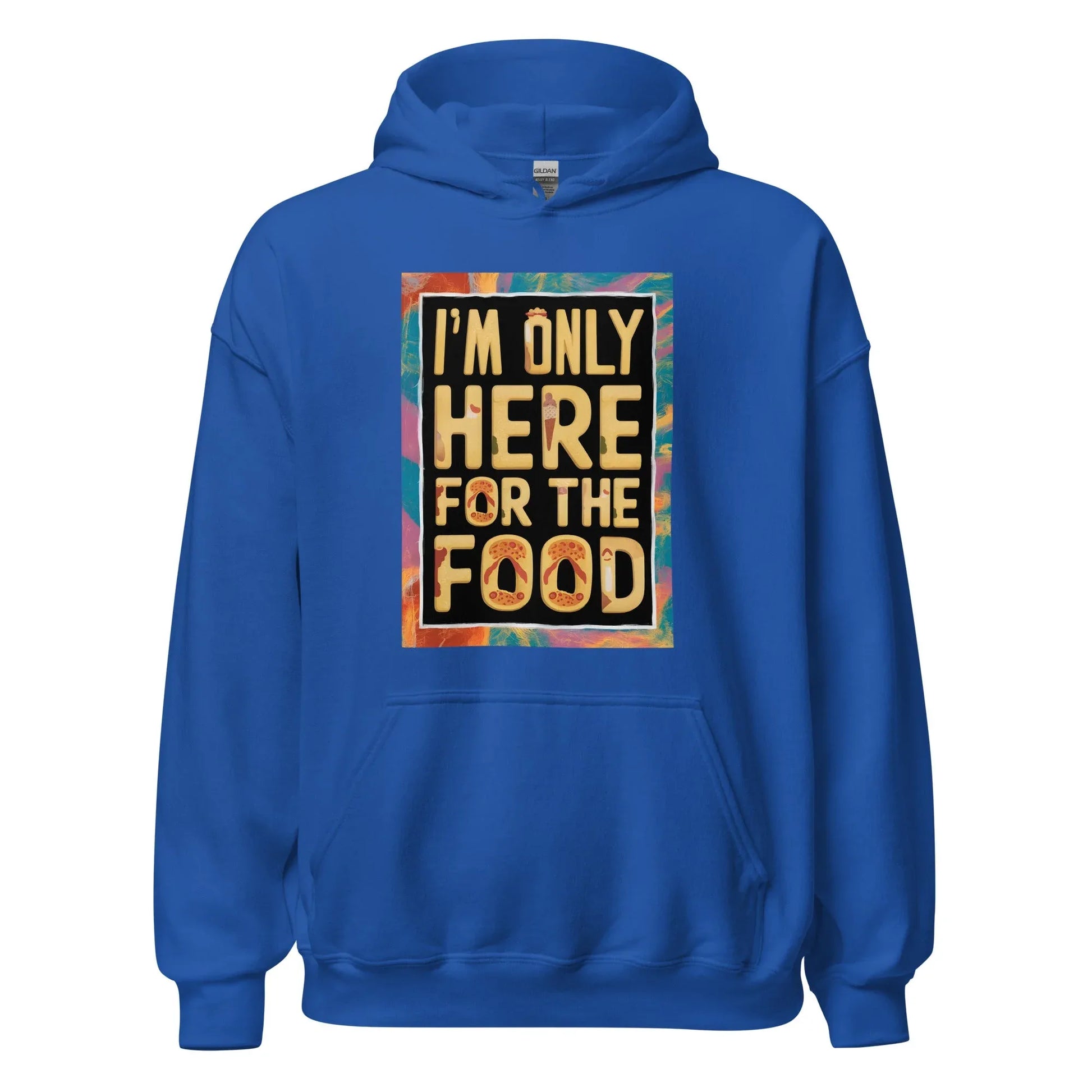 Unisex | I'm Only Here For The Food - Stylish Hoodie - AwRans Clothing