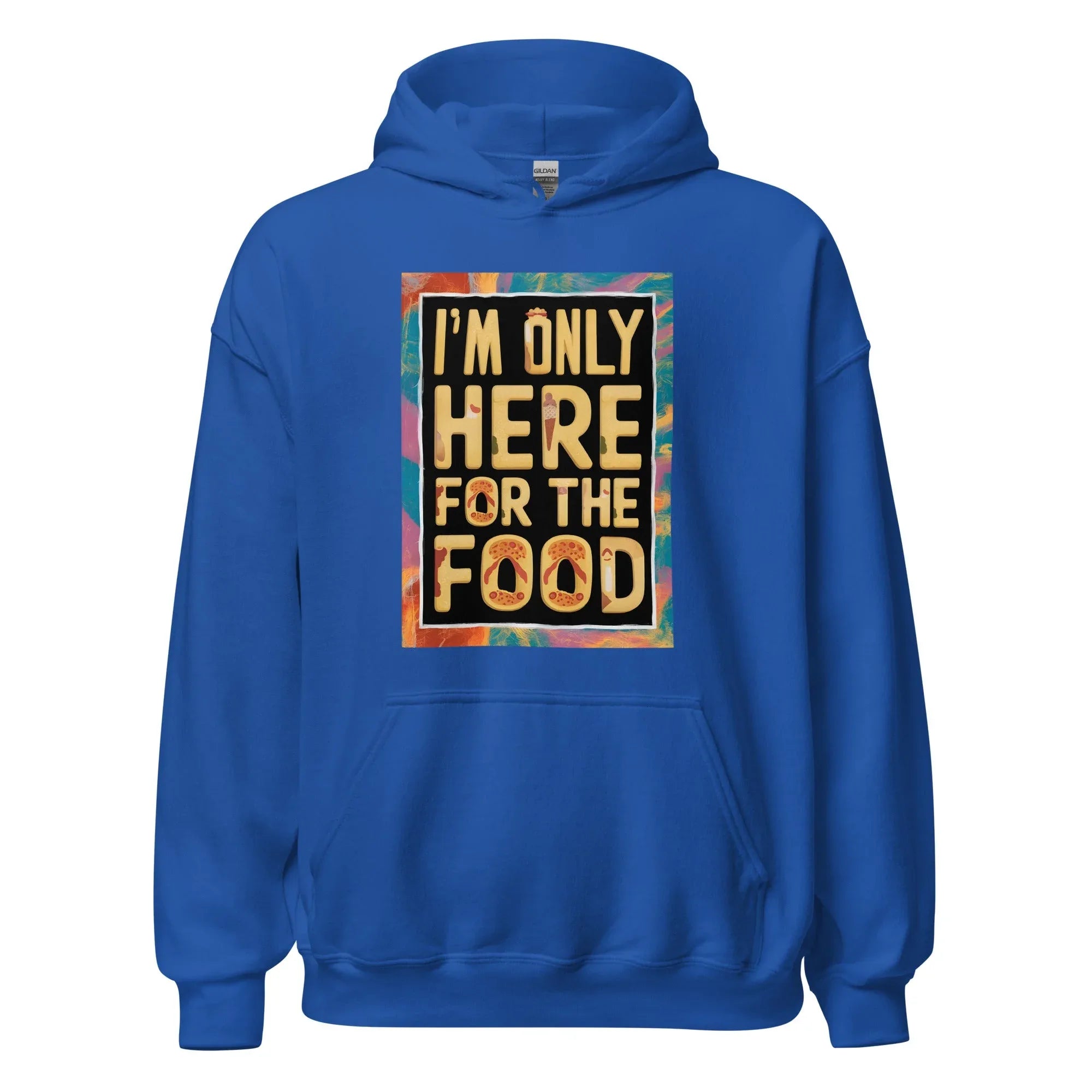 Unisex | I'm Only Here For The Food - Stylish Hoodie - AwRans Clothing