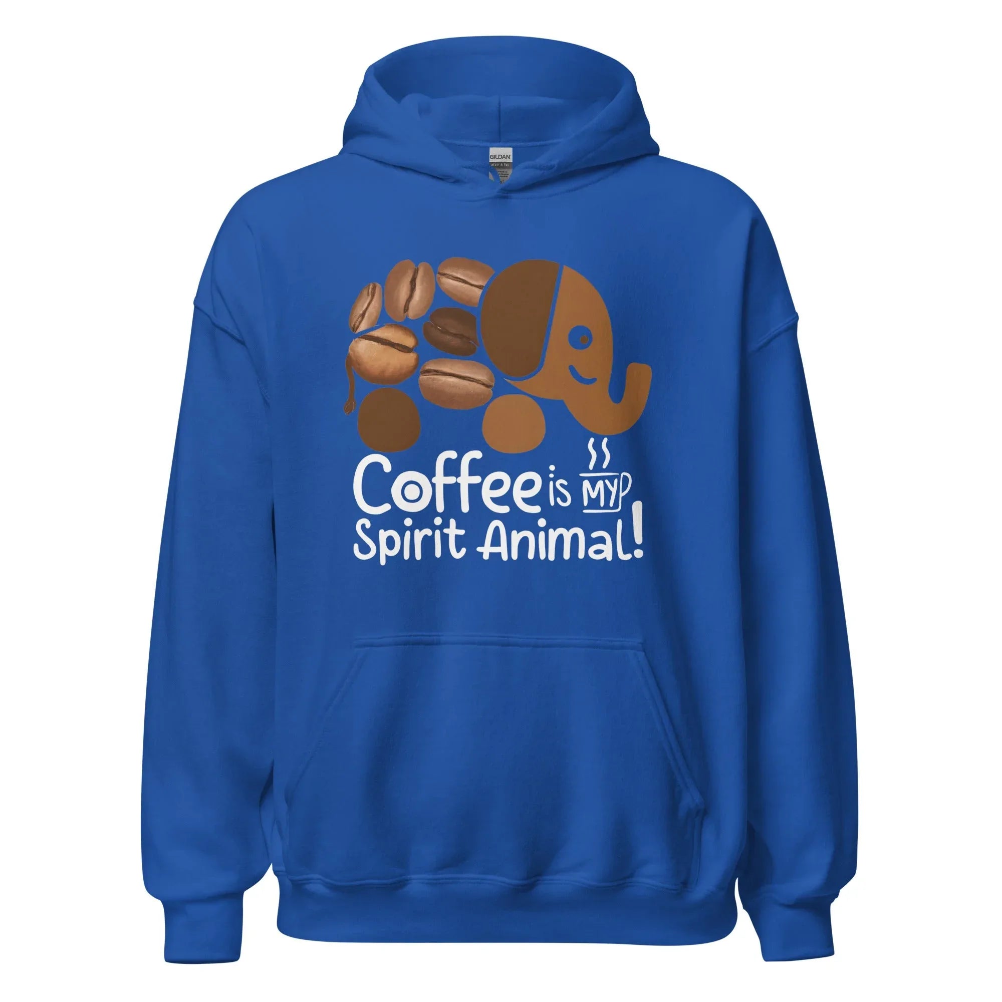 Unisex Hoodie | Coffee Is My Spirit Animal - AwRans Clothing