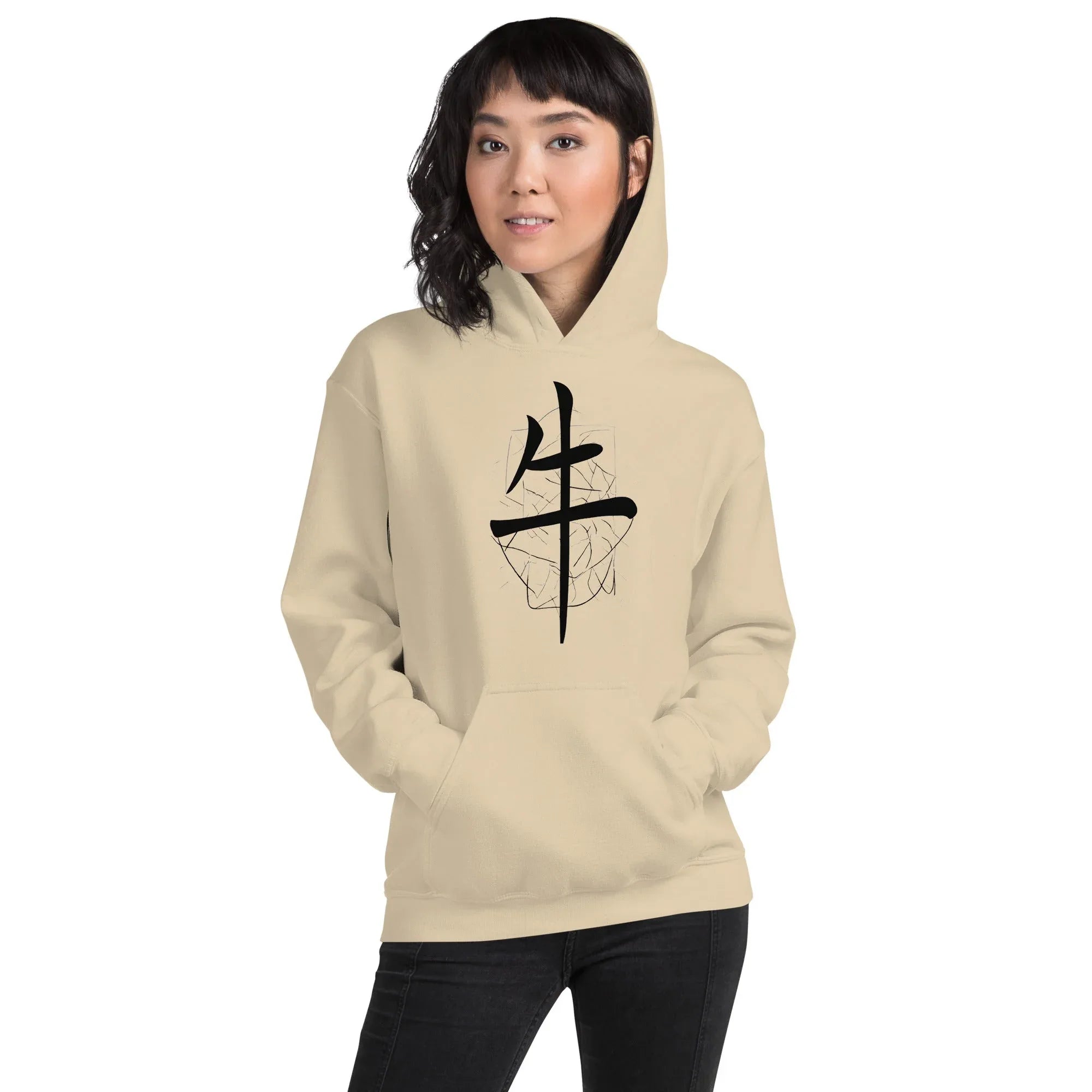 Unisex | Lil Hoodie Sand hoodie AwRans Clothing unisex-heavy-blend-hoodie-sand-front-6617399294f67